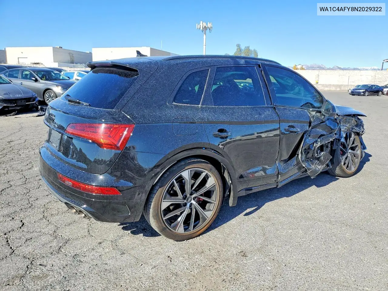 2022 Audi Sq5 Prestige VIN: WA1C4AFY8N2029322 Lot: 49744716