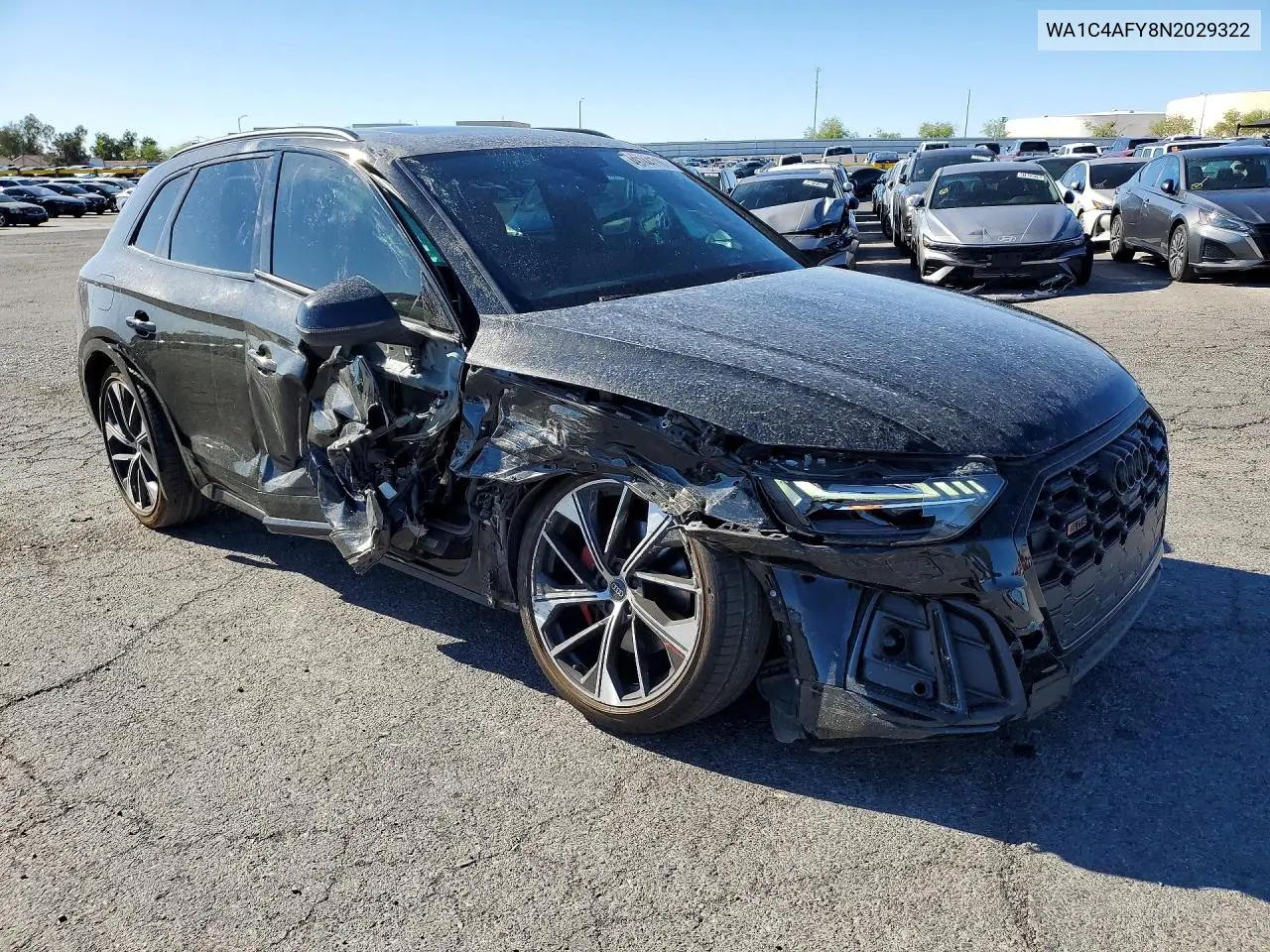 2022 Audi Sq5 Prestige VIN: WA1C4AFY8N2029322 Lot: 49744716