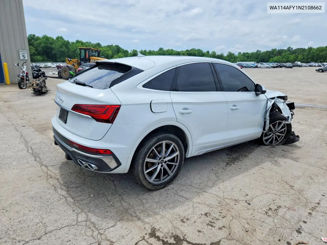 2022 Audi Sq5 Sportback Premium VIN: WA114AFY1N2108662 Lot: 54443096