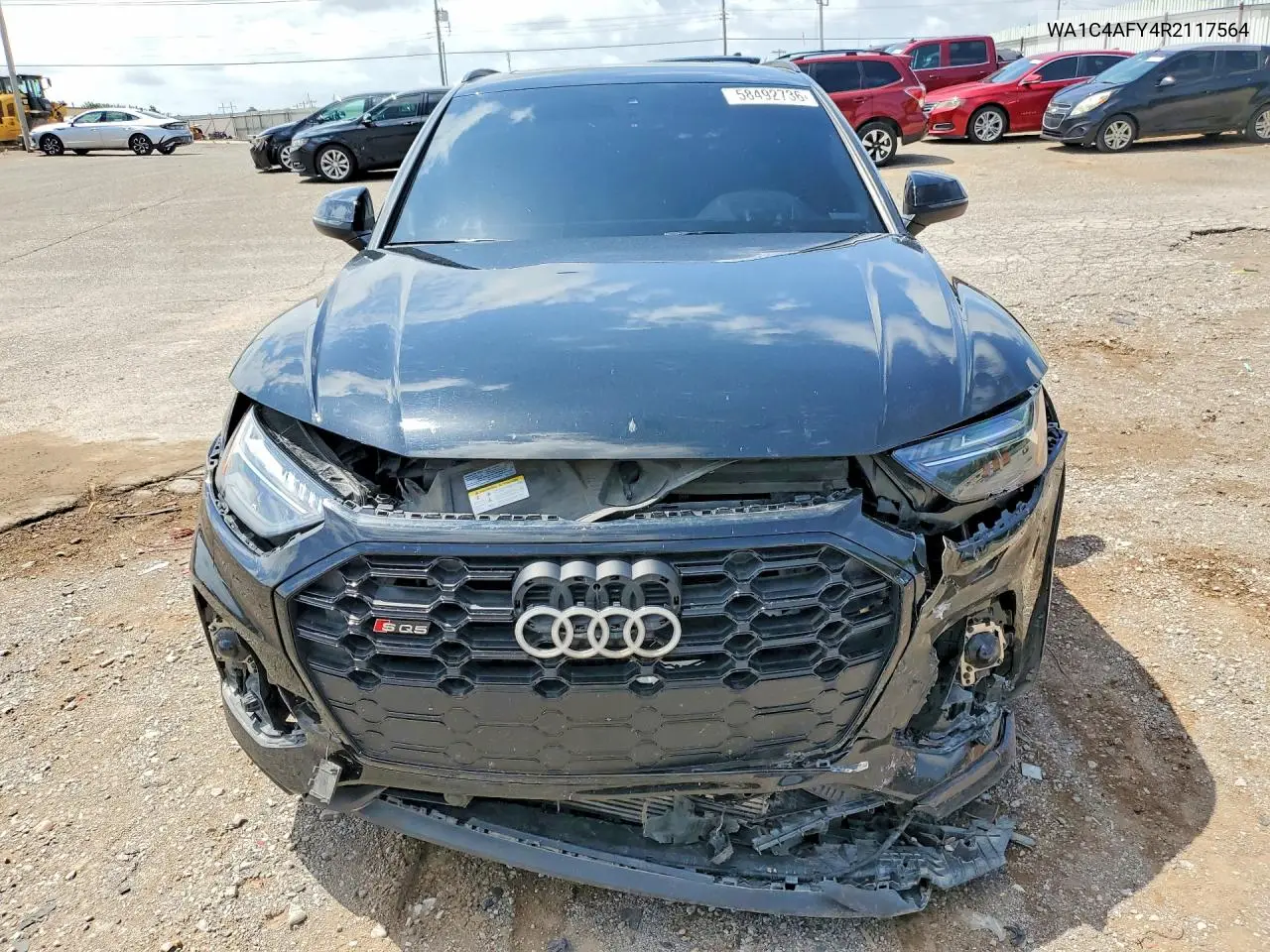 2024 Audi Sq5 Prestige VIN: WA1C4AFY4R2117564 Lot: 58492736