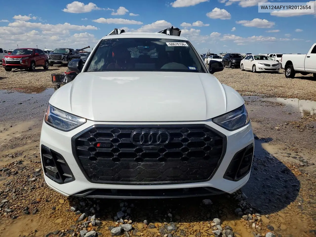 2024 Audi Sq5 Sportback Premium Plus VIN: WA124AFY1R2012654 Lot: 60678156