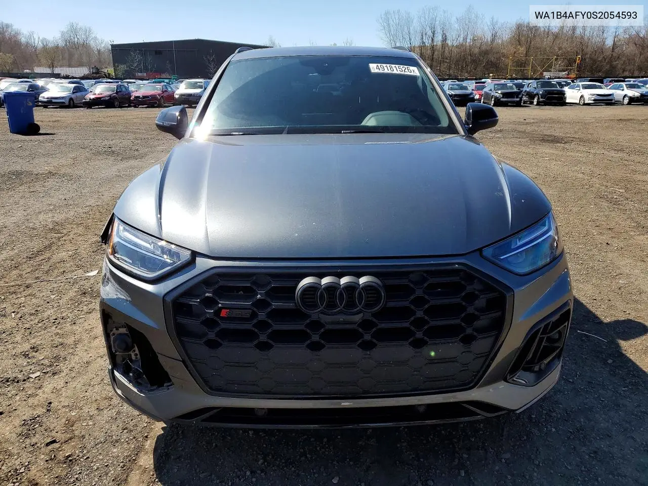 2025 Audi Sq5 Premium Plus VIN: WA1B4AFY0S2054593 Lot: 49181526
