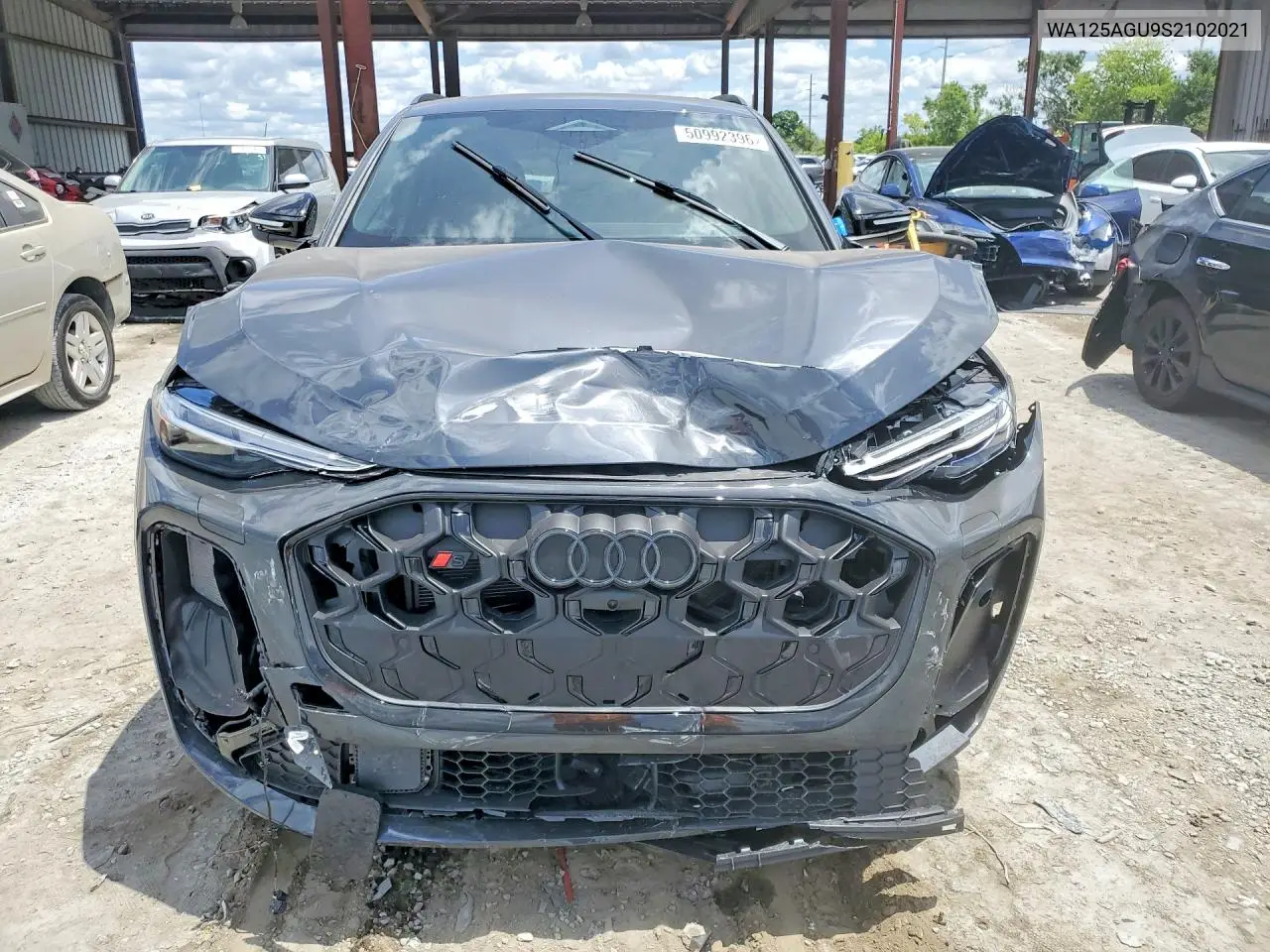 2025 Audi Sq5 Premium Plus VIN: WA125AGU9S2102021 Lot: 50992396