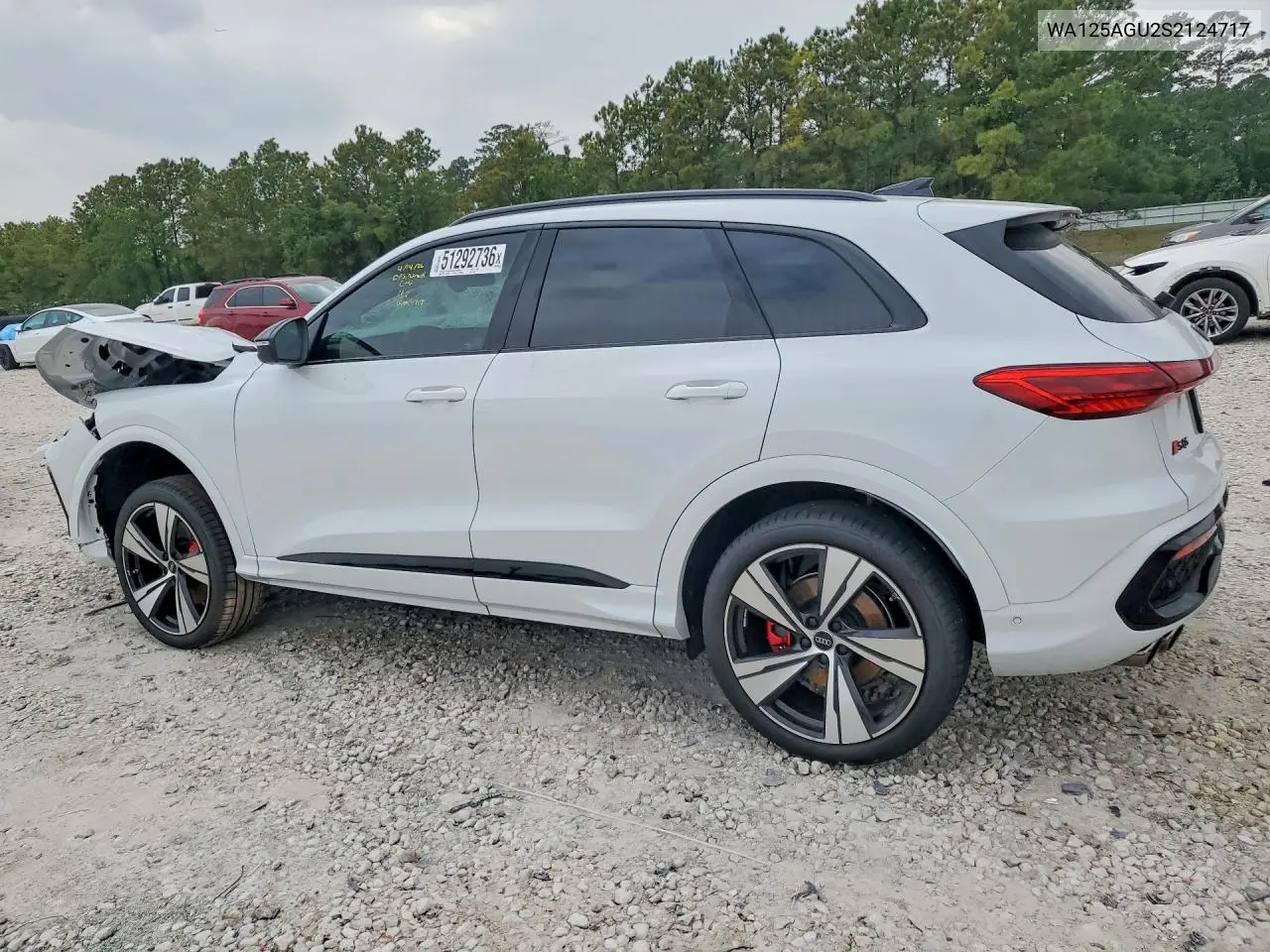 2025 Audi Sq5 Premium Plus VIN: WA125AGU2S2124717 Lot: 51292736