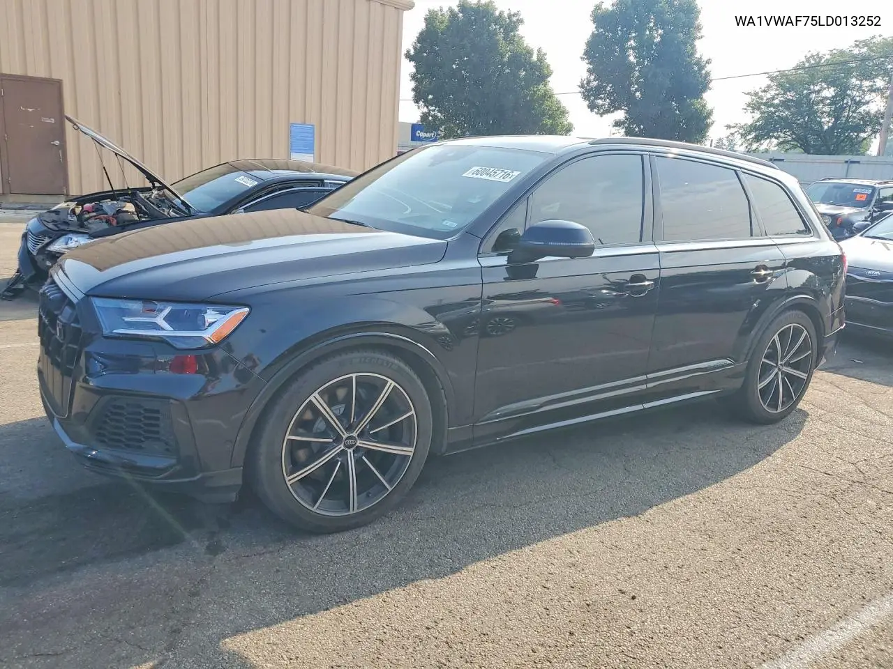 2020 Audi Sq7 Prestige VIN: WA1VWAF75LD013252 Lot: 60045716