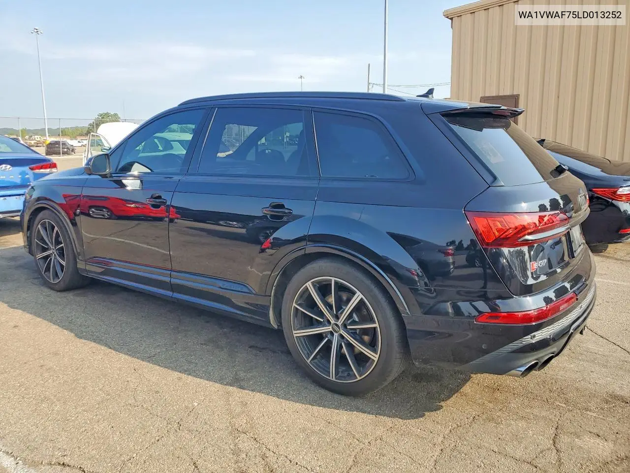 2020 Audi Sq7 Prestige VIN: WA1VWAF75LD013252 Lot: 60045716