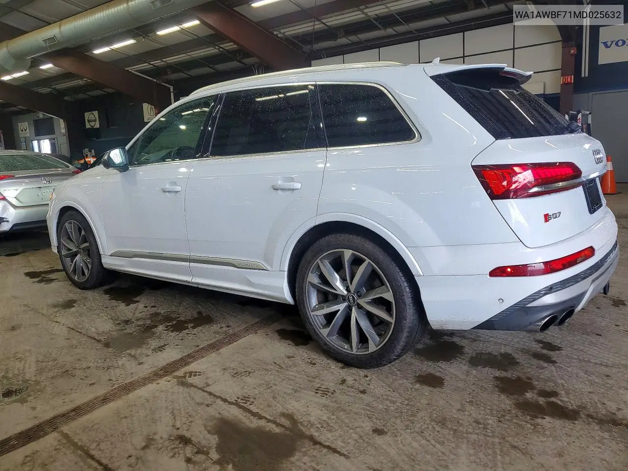 2021 Audi Sq7 Premium Plus VIN: WA1AWBF71MD025632 Lot: 60412856