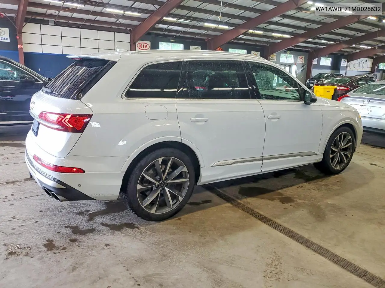 2021 Audi Sq7 Premium Plus VIN: WA1AWBF71MD025632 Lot: 60412856