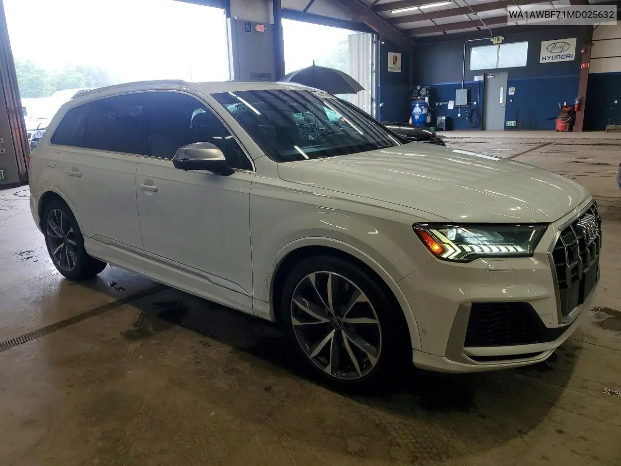 2021 Audi Sq7 Premium Plus VIN: WA1AWBF71MD025632 Lot: 60412856