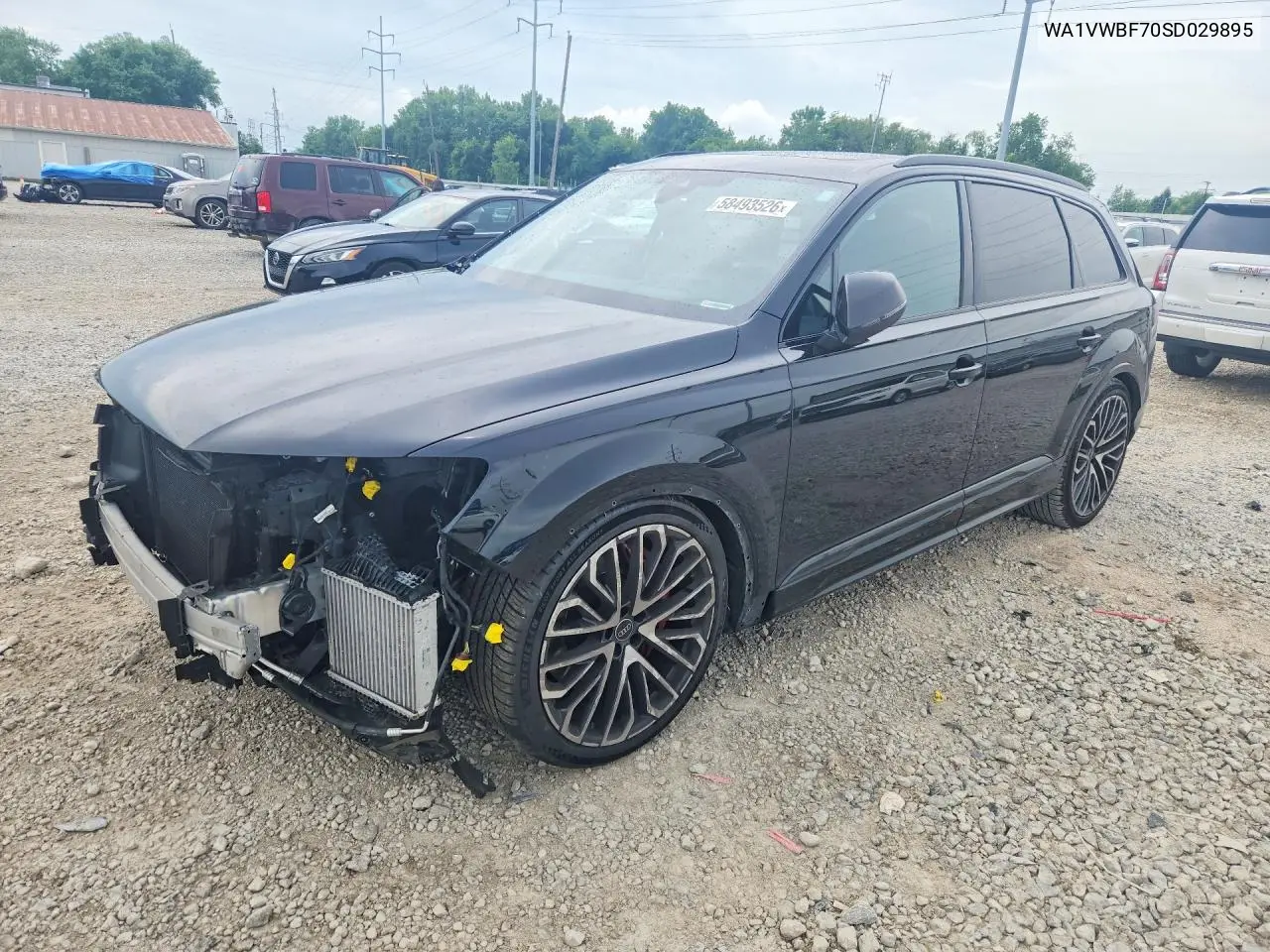 2025 Audi Sq7 Prestige VIN: WA1VWBF70SD029895 Lot: 58493526