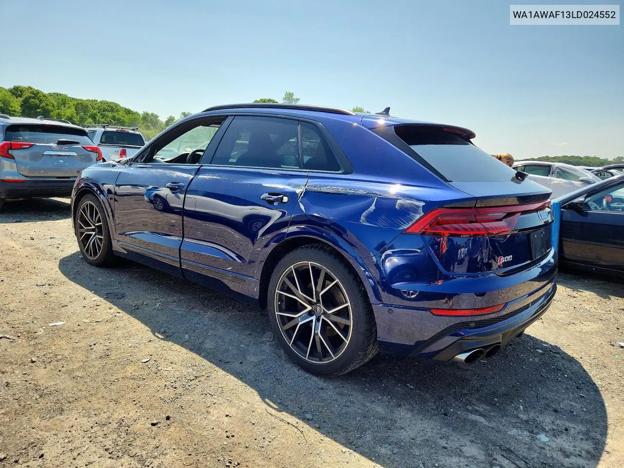 2020 Audi Sq8 Premium Plus VIN: WA1AWAF13LD024552 Lot: 60045486