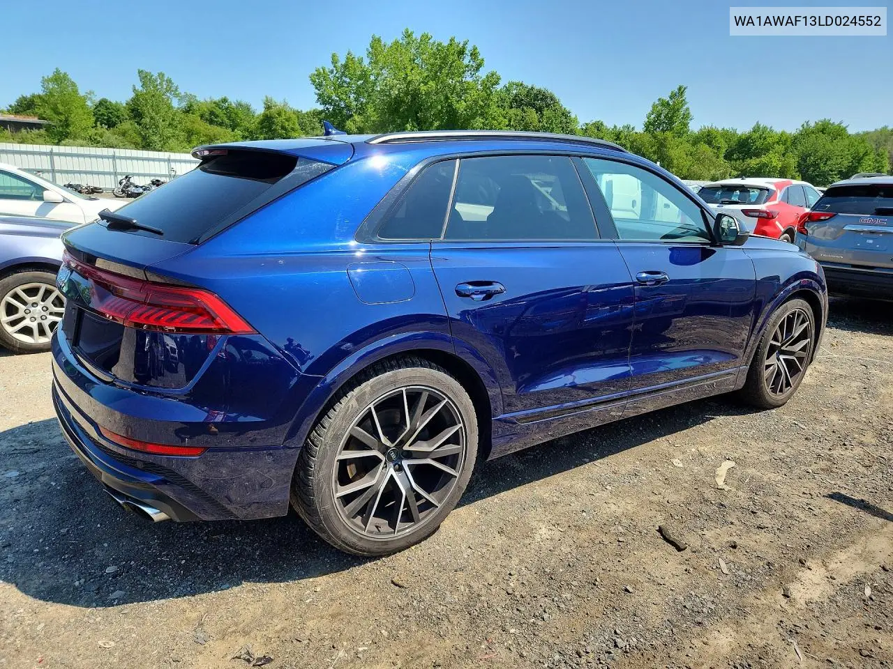 2020 Audi Sq8 Premium Plus VIN: WA1AWAF13LD024552 Lot: 60045486