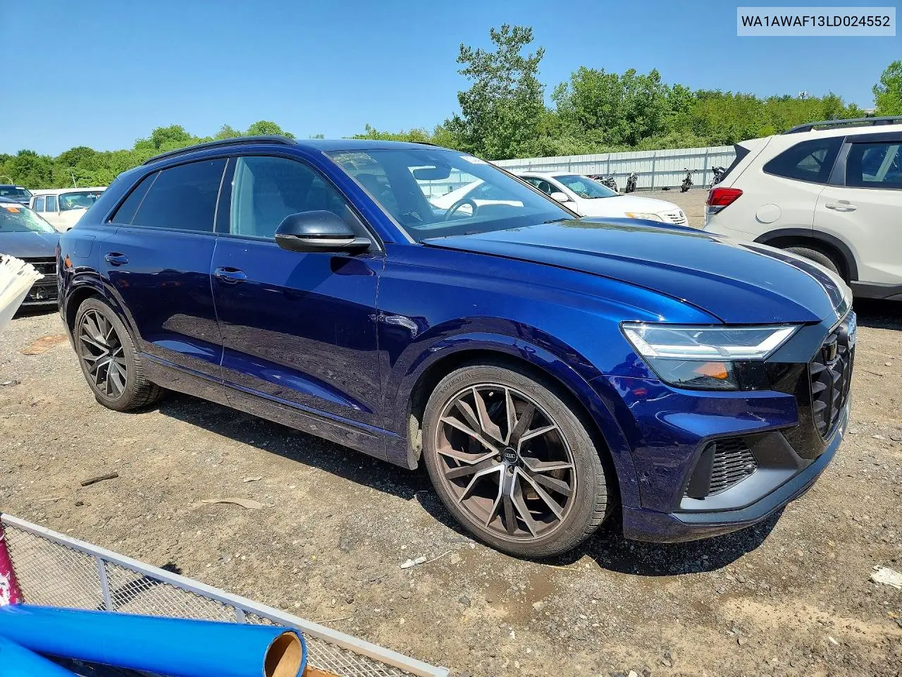 2020 Audi Sq8 Premium Plus VIN: WA1AWAF13LD024552 Lot: 60045486
