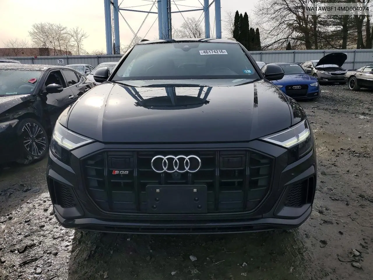 2021 Audi Sq8 Premium Plus VIN: WA1AWBF14MD004074 Lot: 46174216