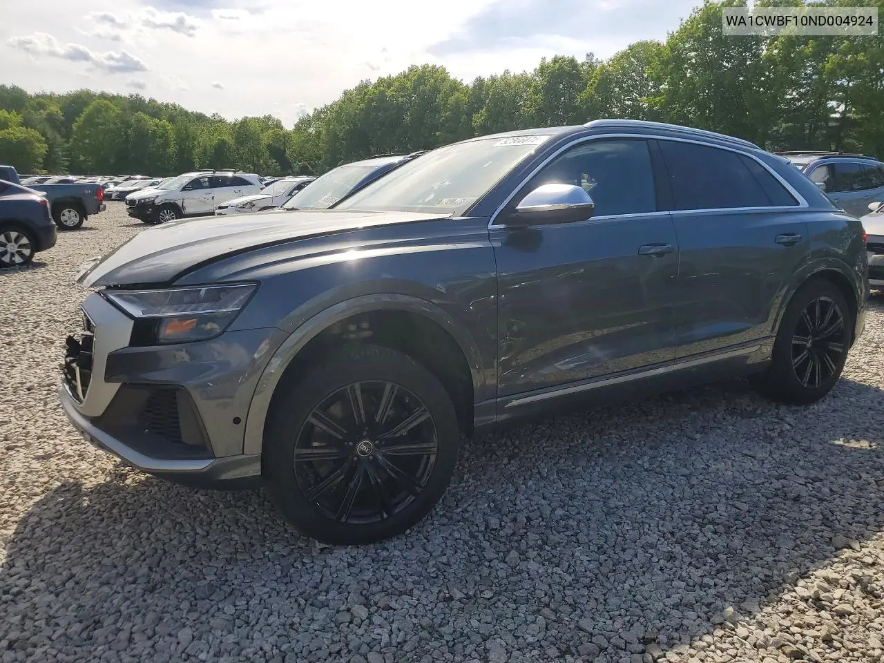 2022 Audi Sq8 Prestige VIN: WA1CWBF10ND004924 Lot: 52566076