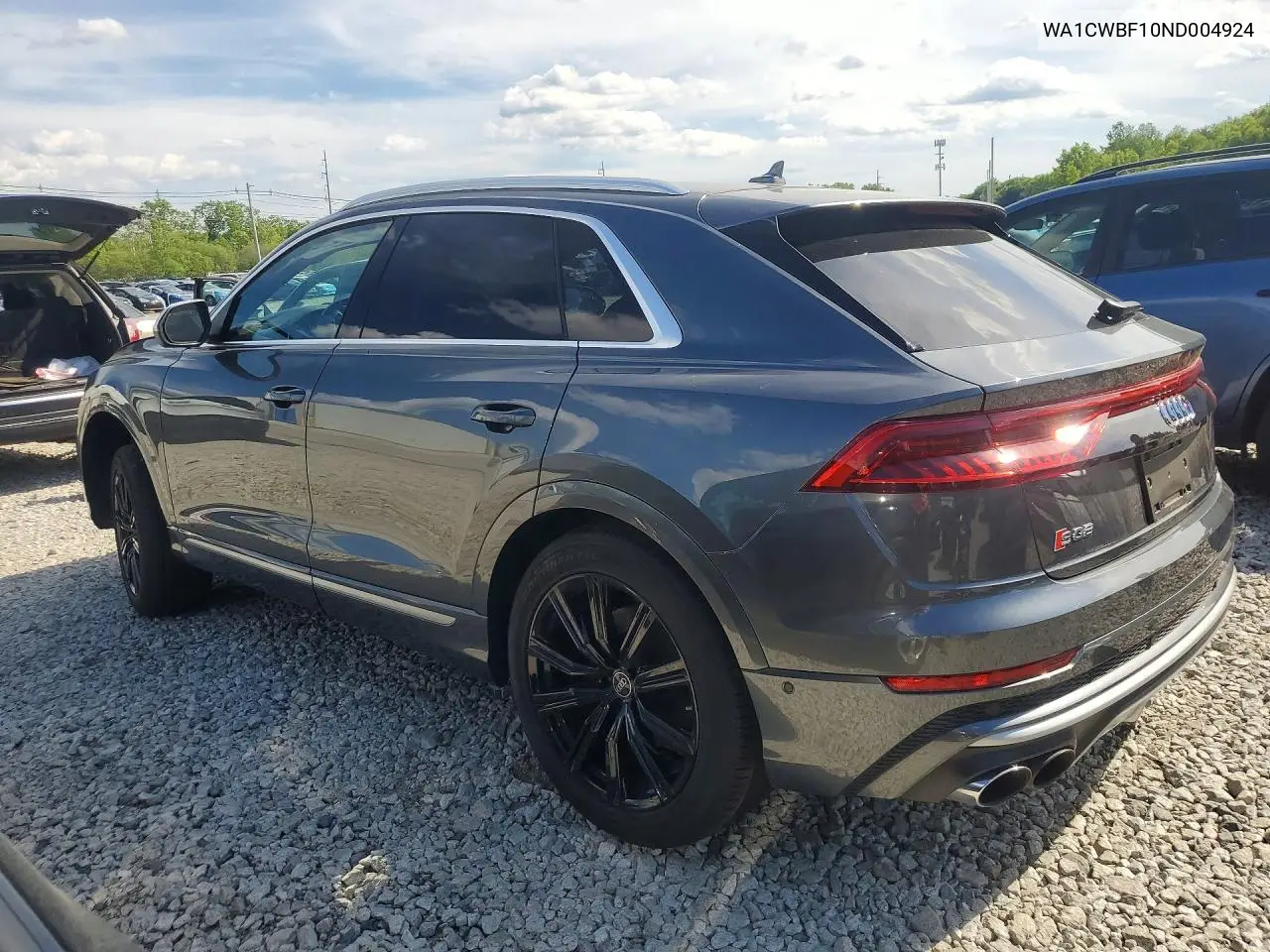 2022 Audi Sq8 Prestige VIN: WA1CWBF10ND004924 Lot: 52566076
