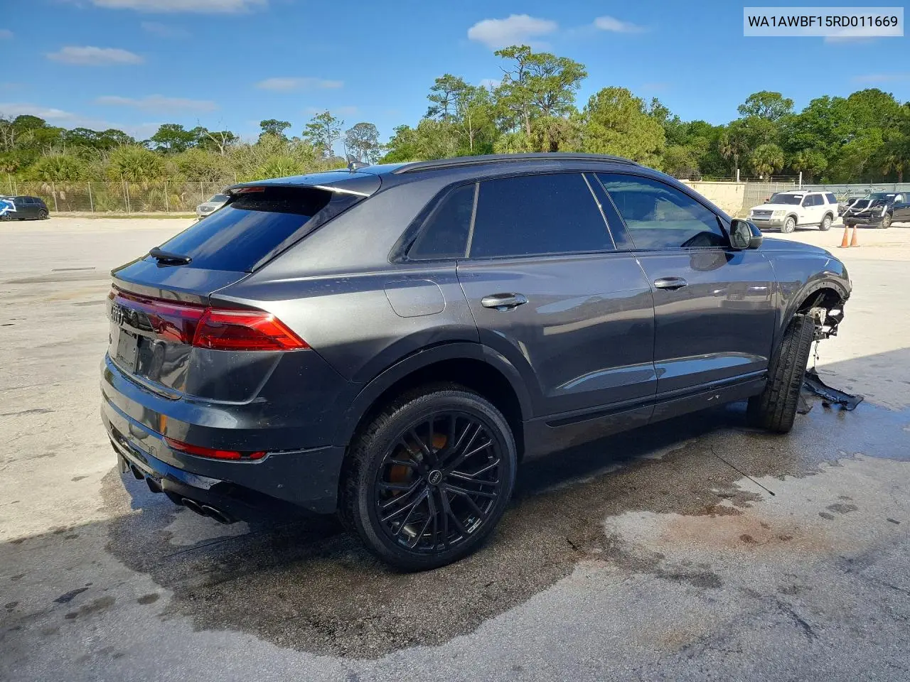 2024 Audi Sq8 Premium Plus VIN: WA1AWBF15RD011669 Lot: 49753866