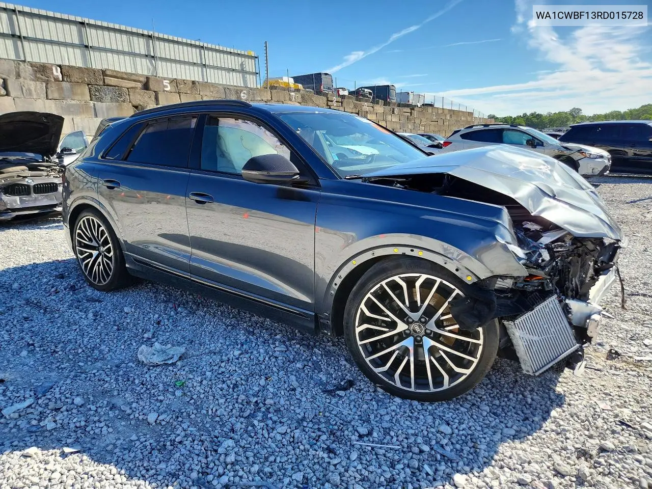2024 Audi Sq8 Prestige VIN: WA1CWBF13RD015728 Lot: 56717186