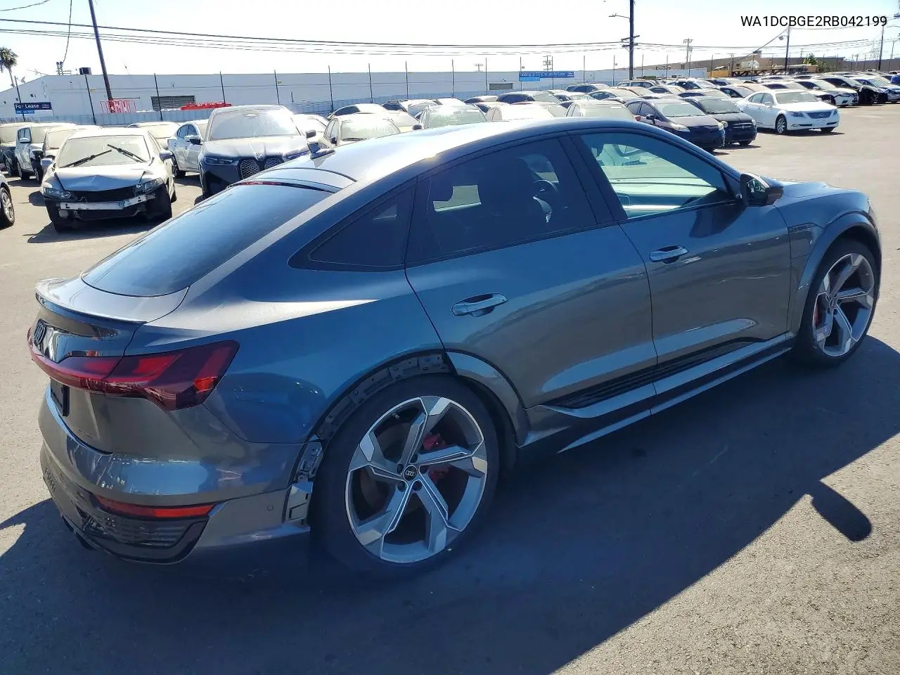 2024 Audi Sq8 E-Tron Sportback Prestige VIN: WA1DCBGE2RB042199 Lot: 57696926