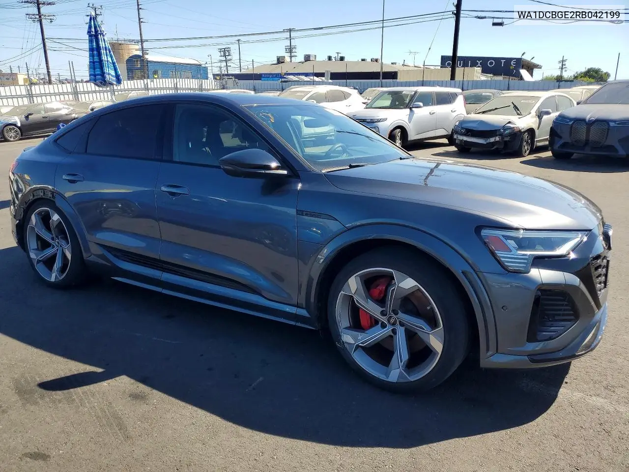 2024 Audi Sq8 E-Tron Sportback Prestige VIN: WA1DCBGE2RB042199 Lot: 57696926