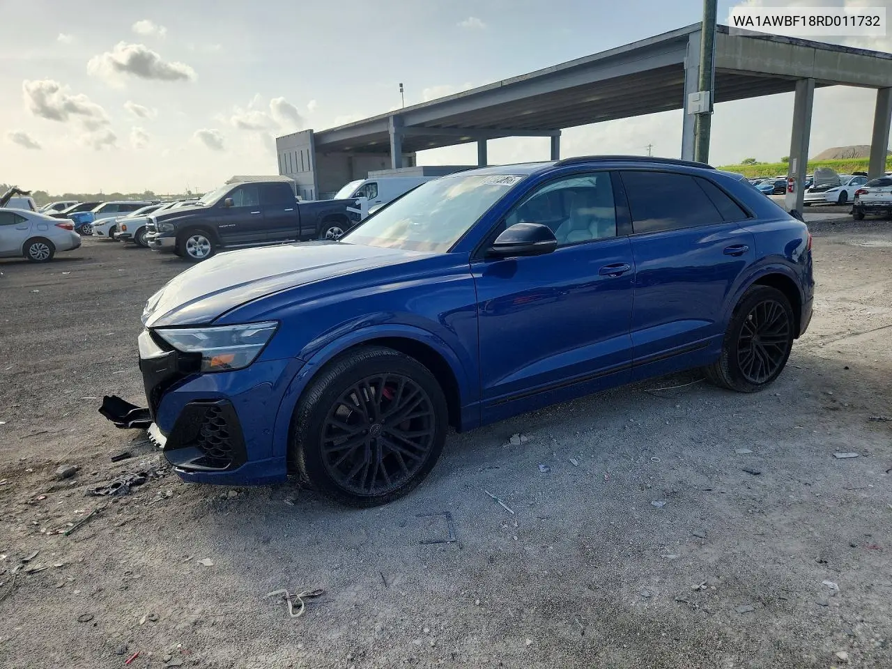 2024 Audi Sq8 Premium Plus VIN: WA1AWBF18RD011732 Lot: 61583266