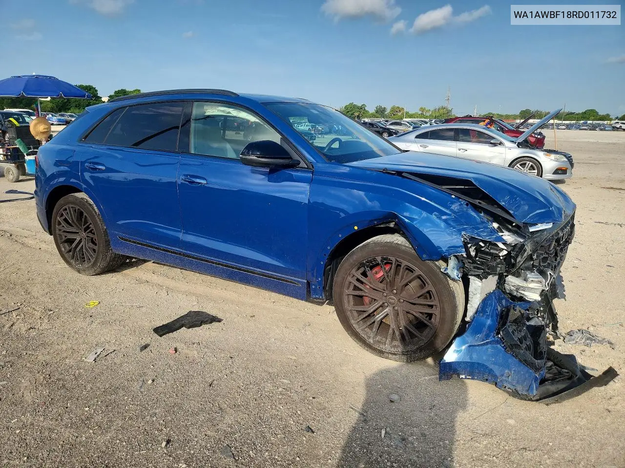 2024 Audi Sq8 Premium Plus VIN: WA1AWBF18RD011732 Lot: 61583266