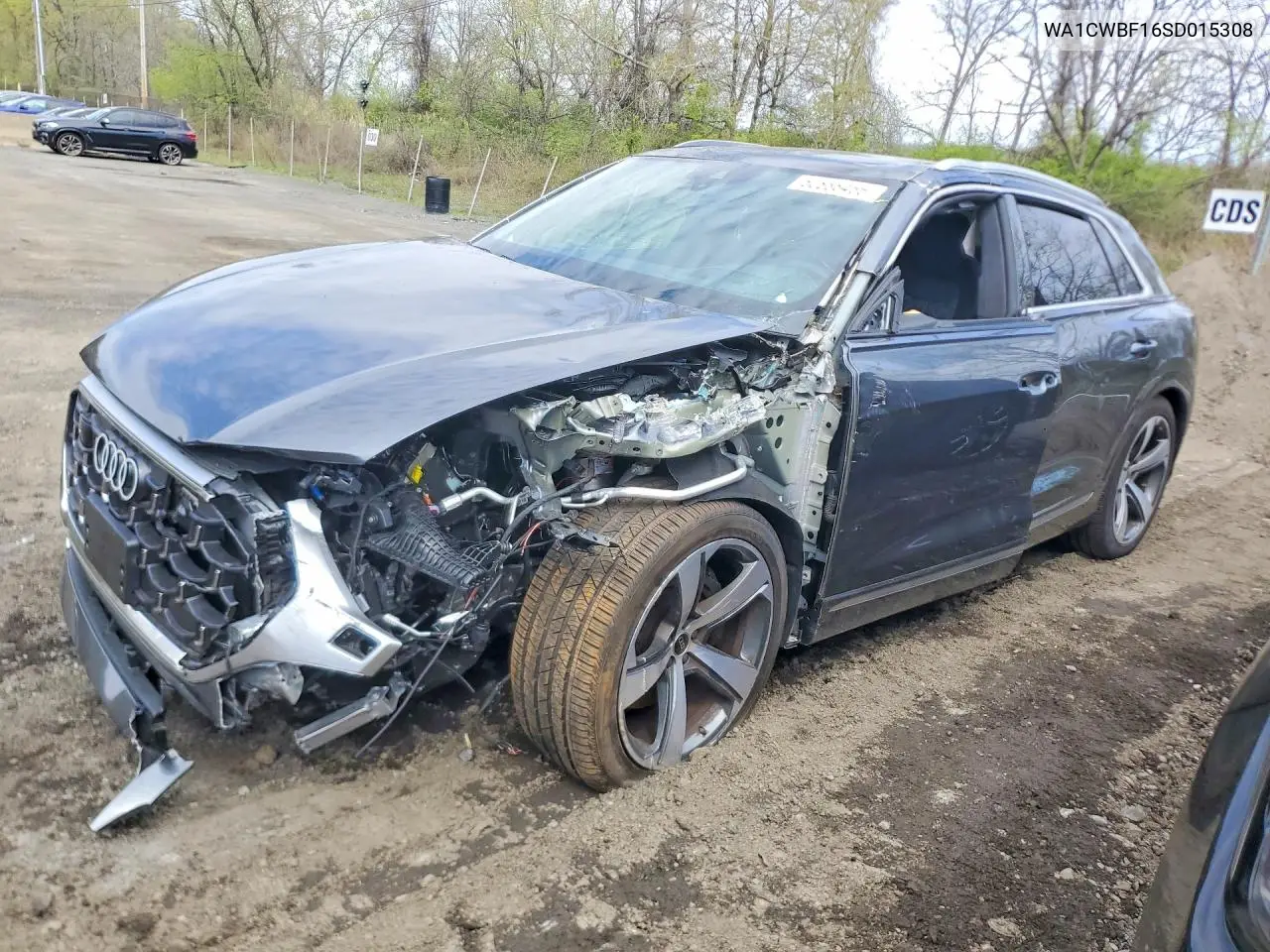 2025 Audi Sq8 Prestige VIN: WA1CWBF16SD015308 Lot: 50888456