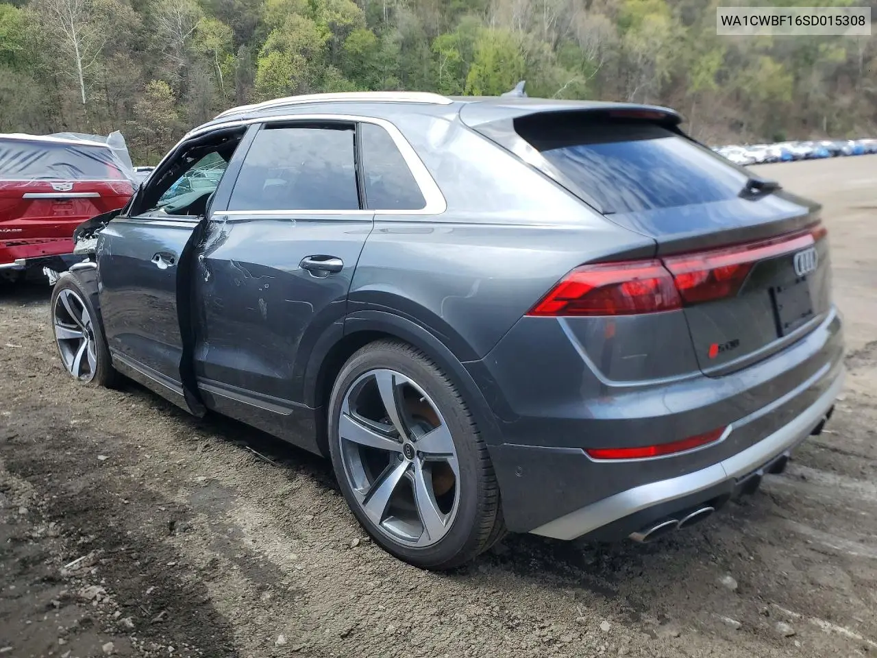 2025 Audi Sq8 Prestige VIN: WA1CWBF16SD015308 Lot: 50888456