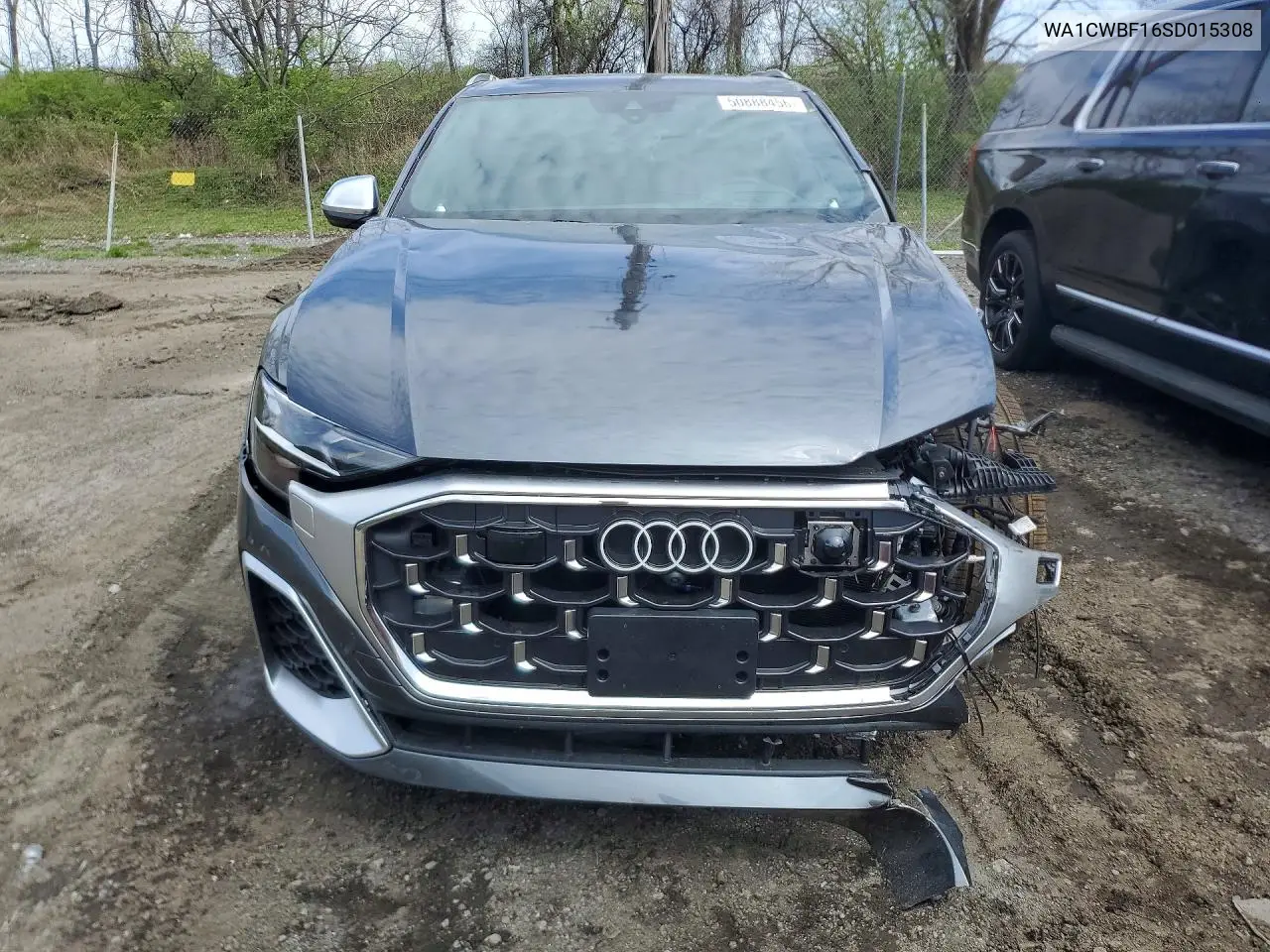 2025 Audi Sq8 Prestige VIN: WA1CWBF16SD015308 Lot: 50888456