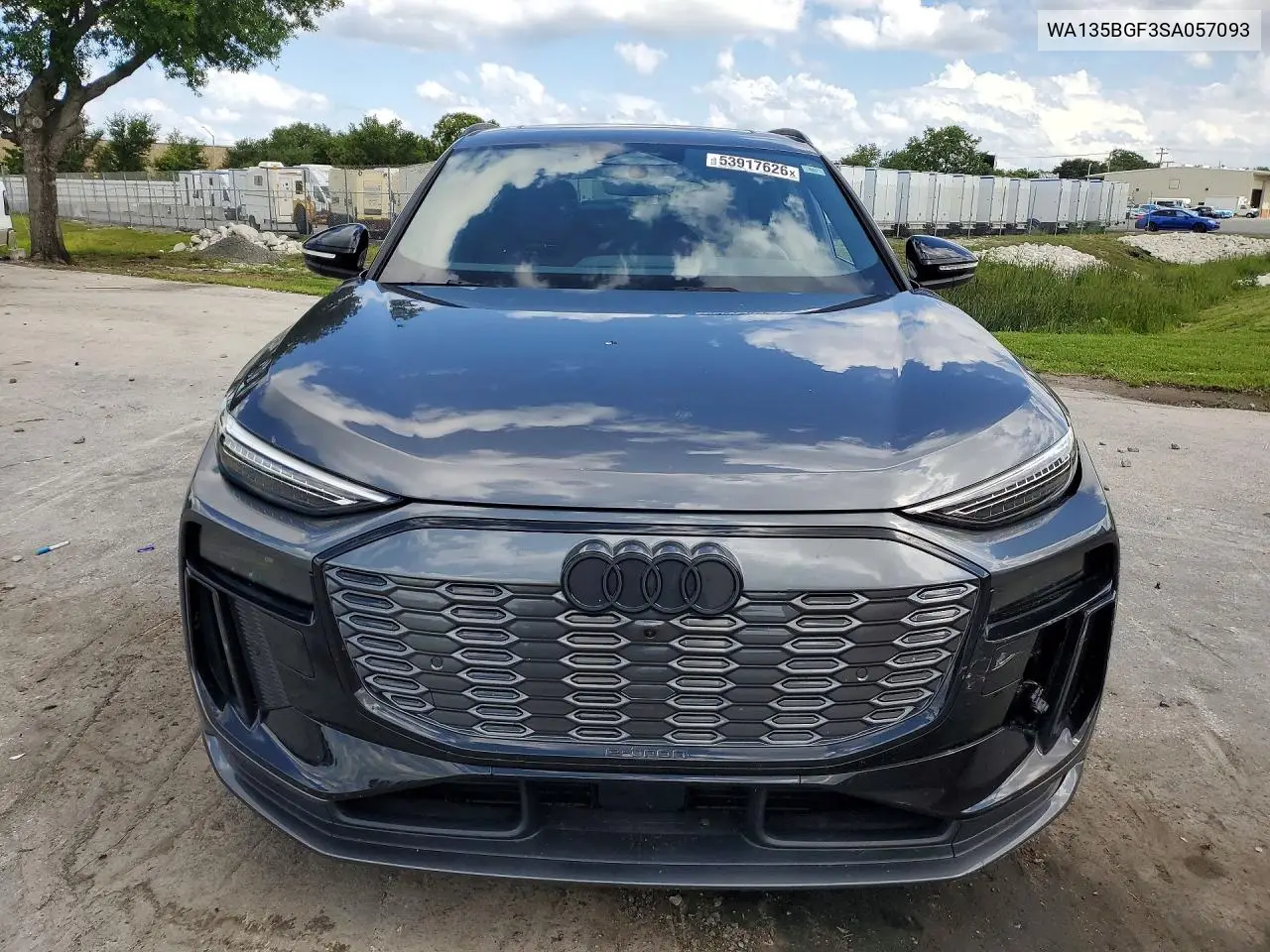 2025 Audi Sq6 E-Tron Prestige VIN: WA135BGF3SA057093 Lot: 53917626