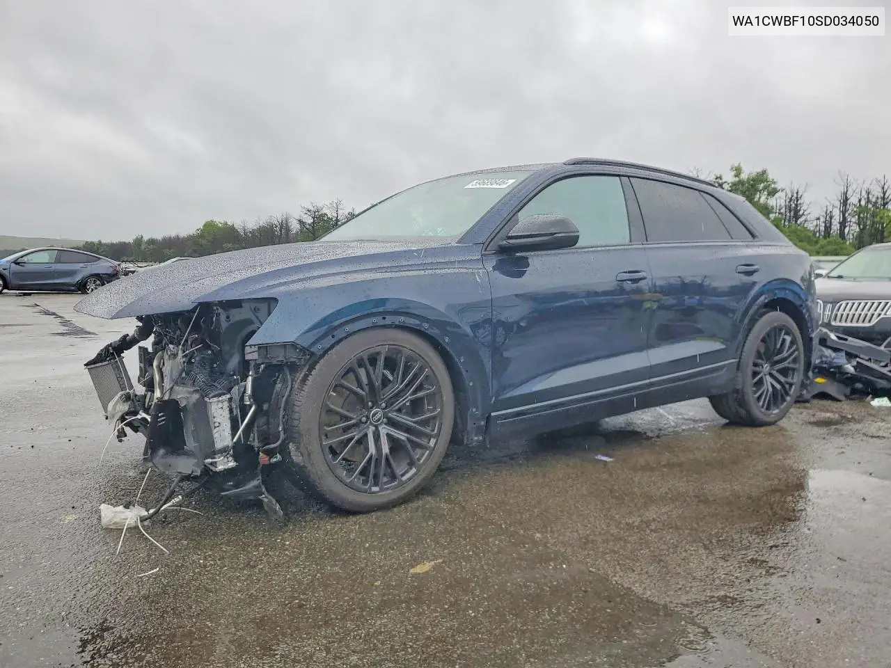 2025 Audi Sq8 Prestige VIN: WA1CWBF10SD034050 Lot: 59689846