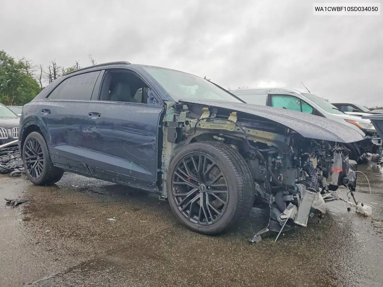 2025 Audi Sq8 Prestige VIN: WA1CWBF10SD034050 Lot: 59689846