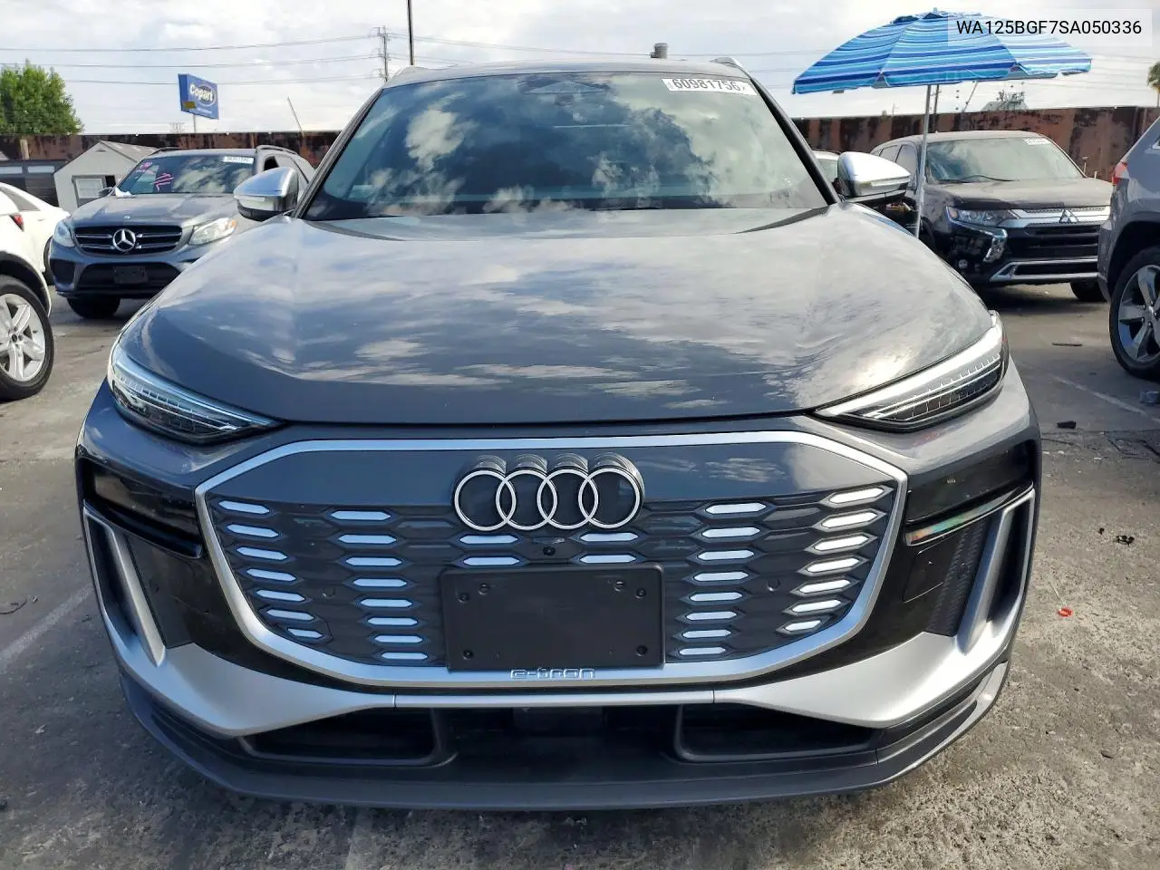 2025 Audi Sq6 E-Tron Premium Plus VIN: WA125BGF7SA050336 Lot: 60981756