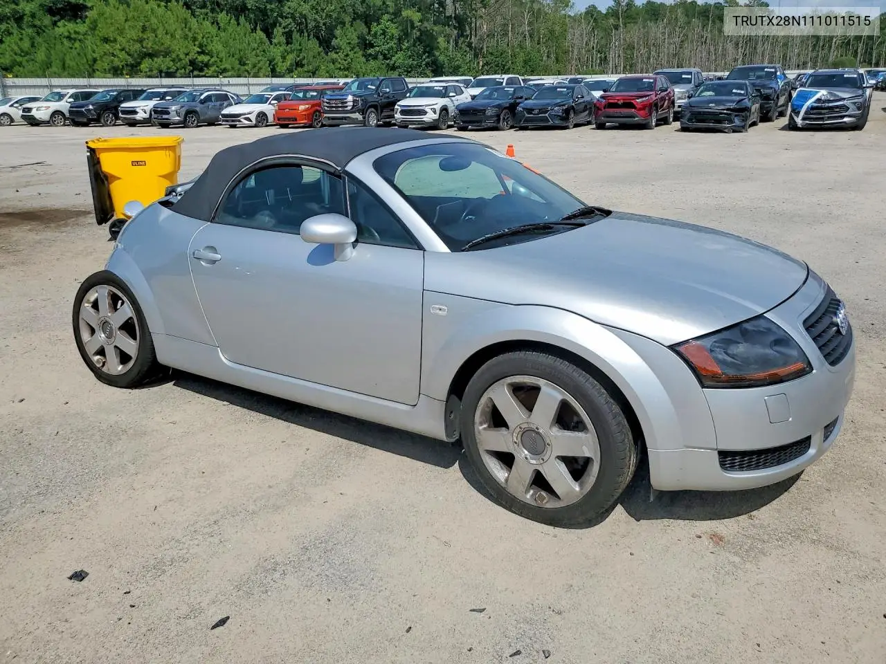 2001 Audi Tt VIN: TRUTX28N111011515 Lot: 61061196