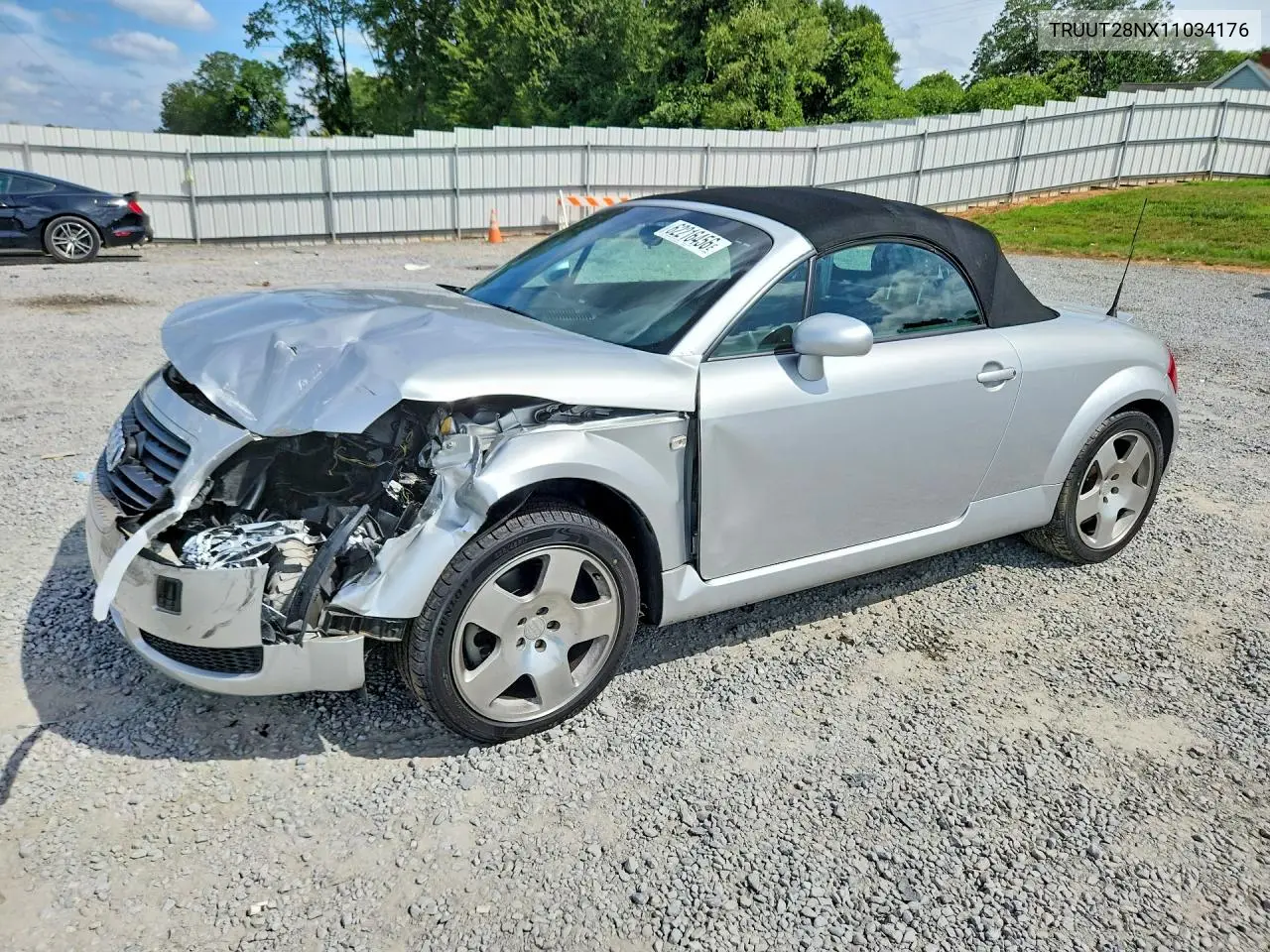 2001 Audi Tt Quattro VIN: TRUUT28NX11034176 Lot: 62216456