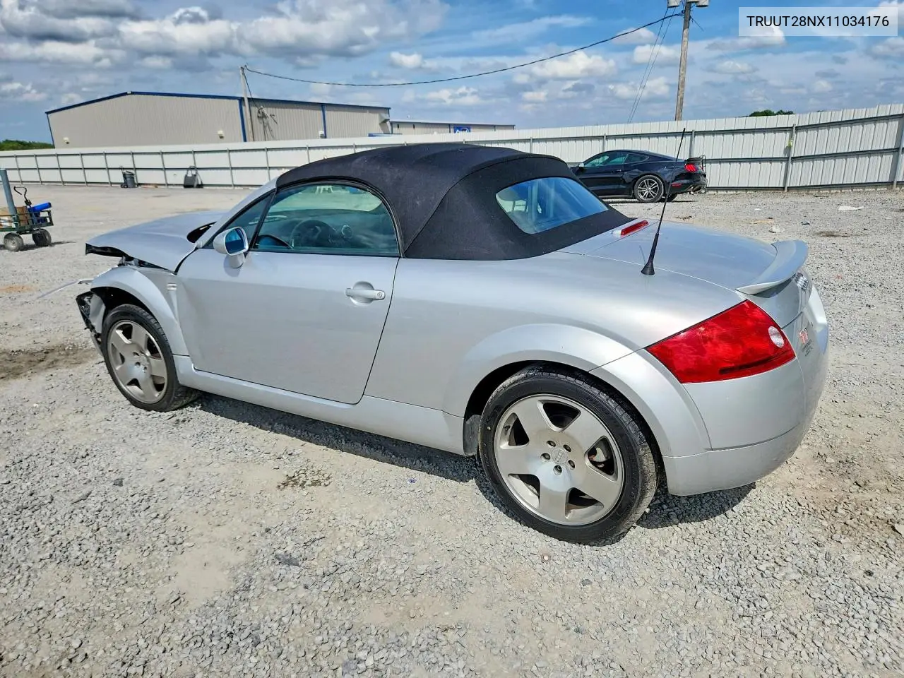 2001 Audi Tt Quattro VIN: TRUUT28NX11034176 Lot: 62216456