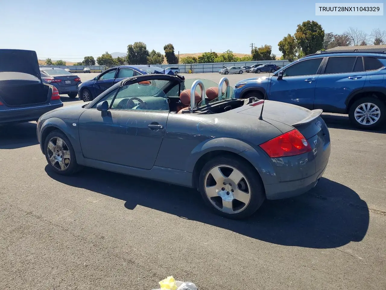2001 Audi Tt Quattro VIN: TRUUT28NX11043329 Lot: 85614065