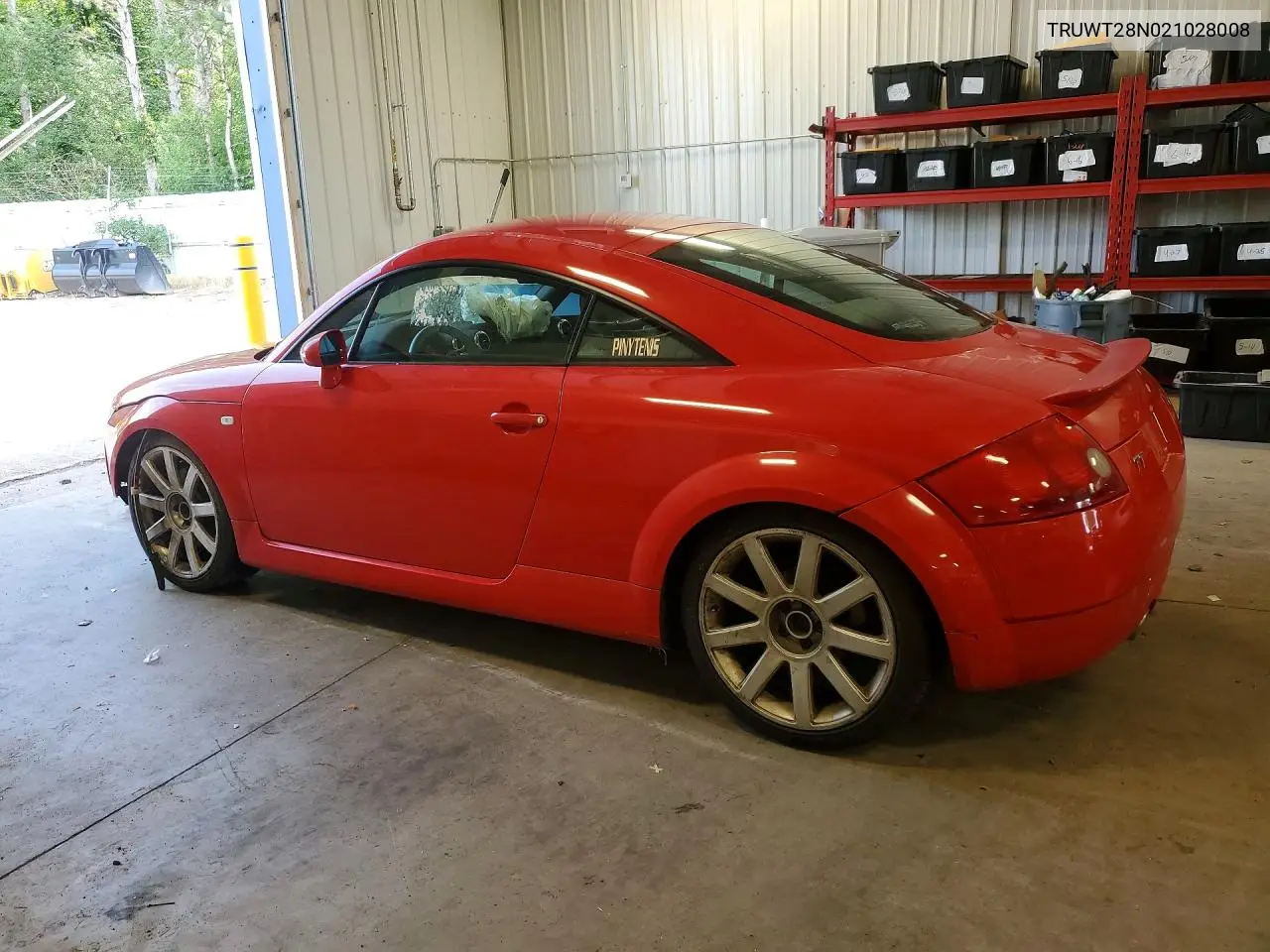 2002 Audi Tt Quattro VIN: TRUWT28N021028008 Lot: 58767156