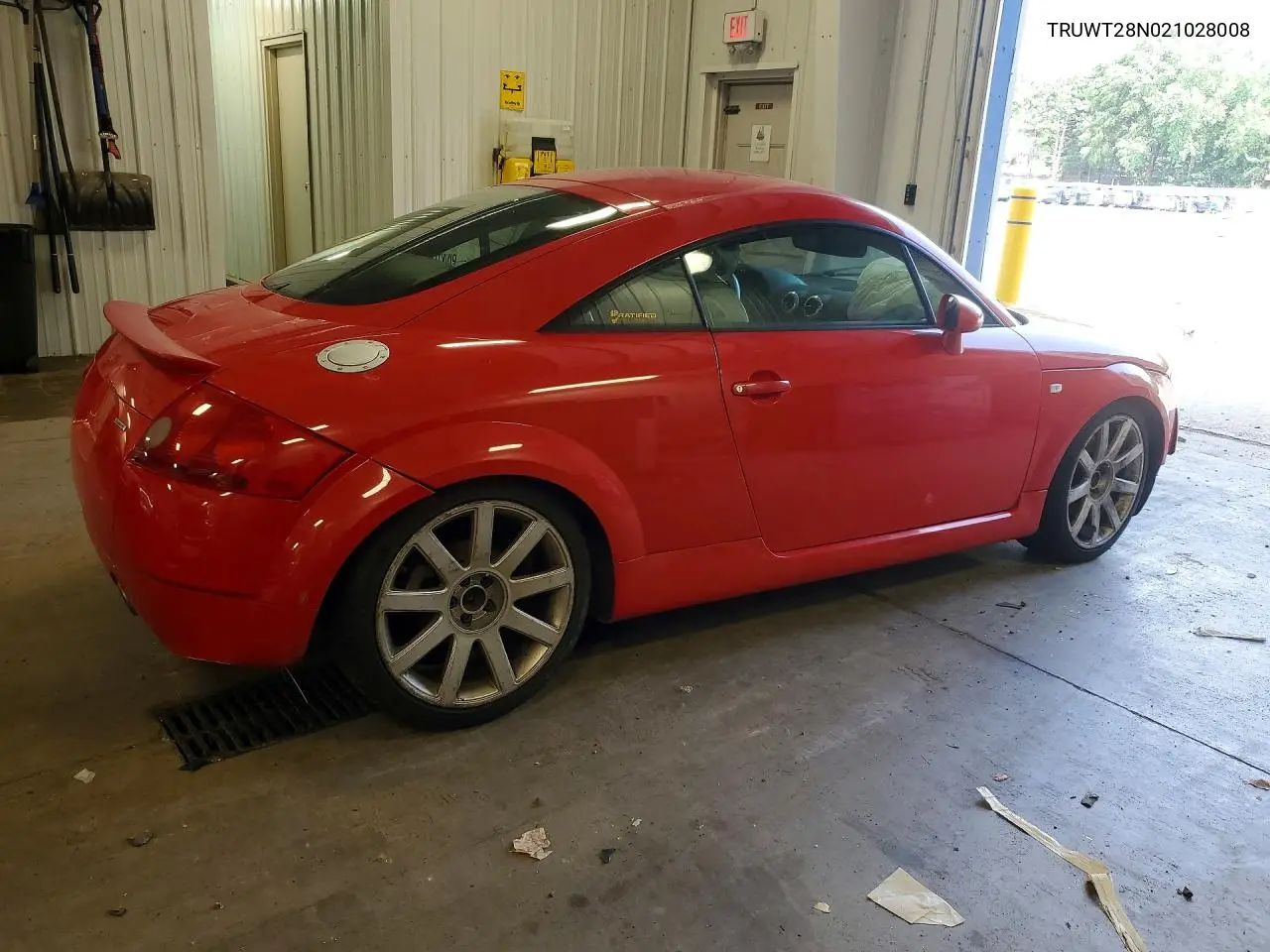 2002 Audi Tt Quattro VIN: TRUWT28N021028008 Lot: 58767156