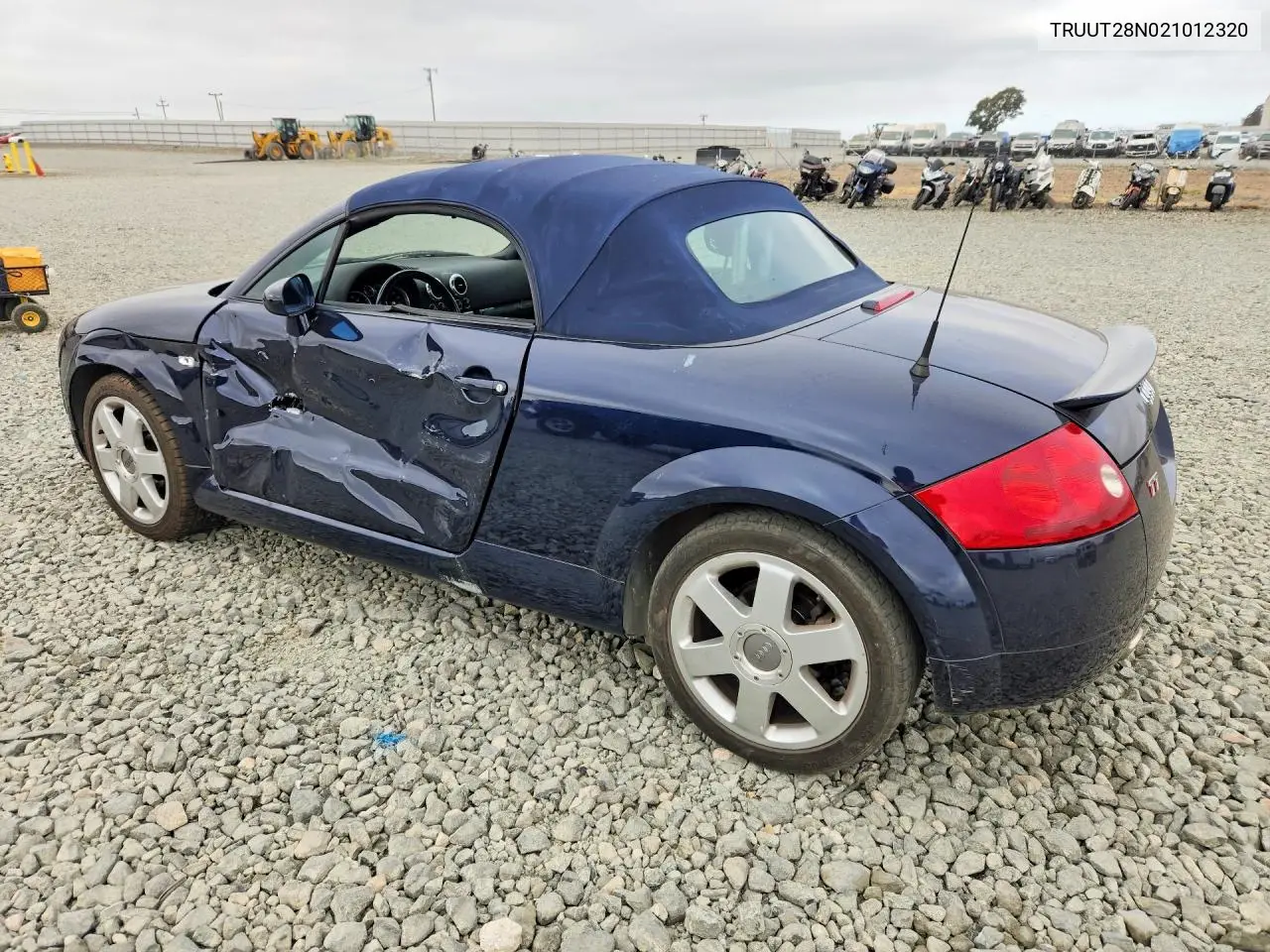 2002 Audi Tt Quattro VIN: TRUUT28N021012320 Lot: 61006496