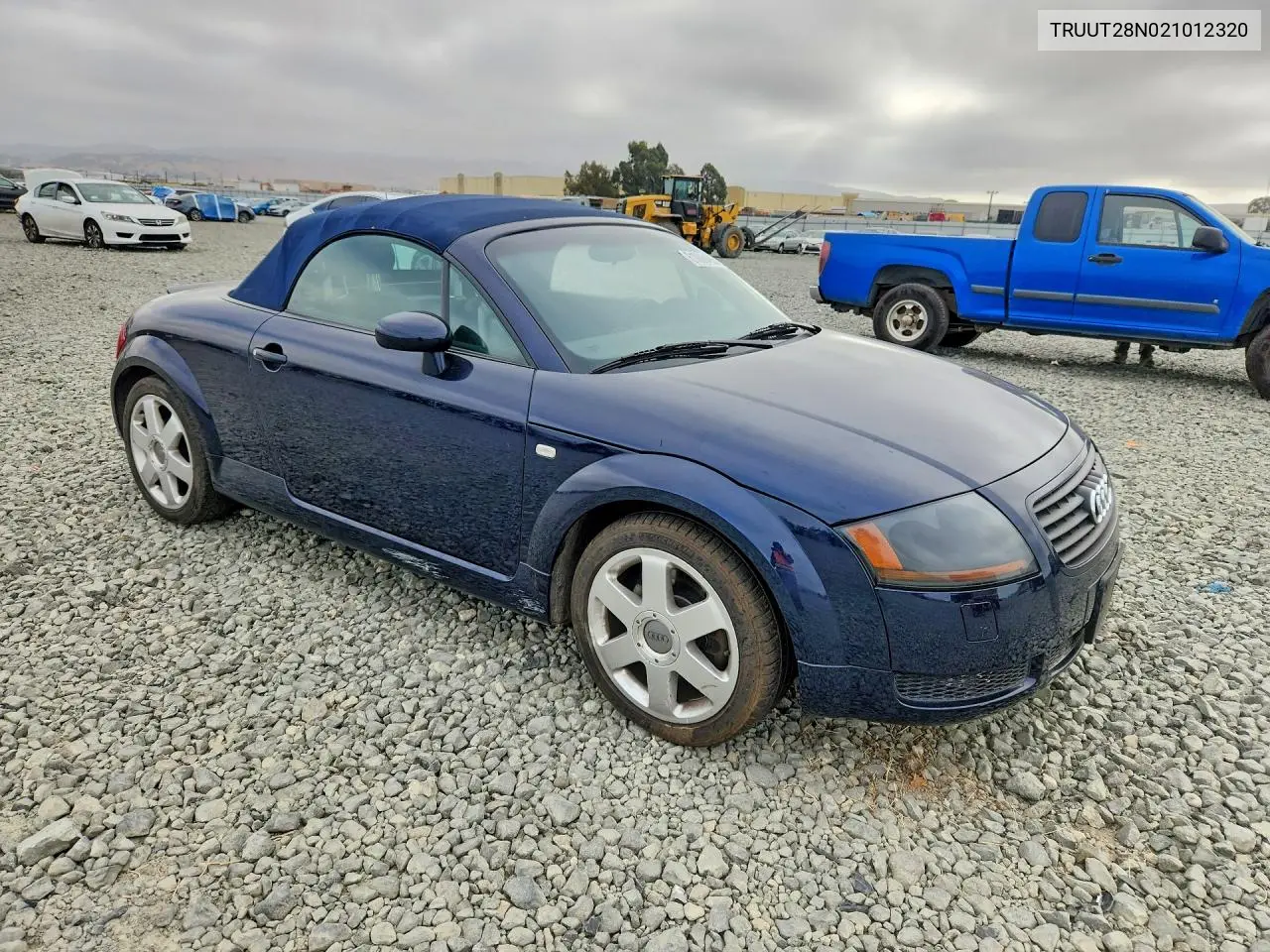 2002 Audi Tt Quattro VIN: TRUUT28N021012320 Lot: 61006496
