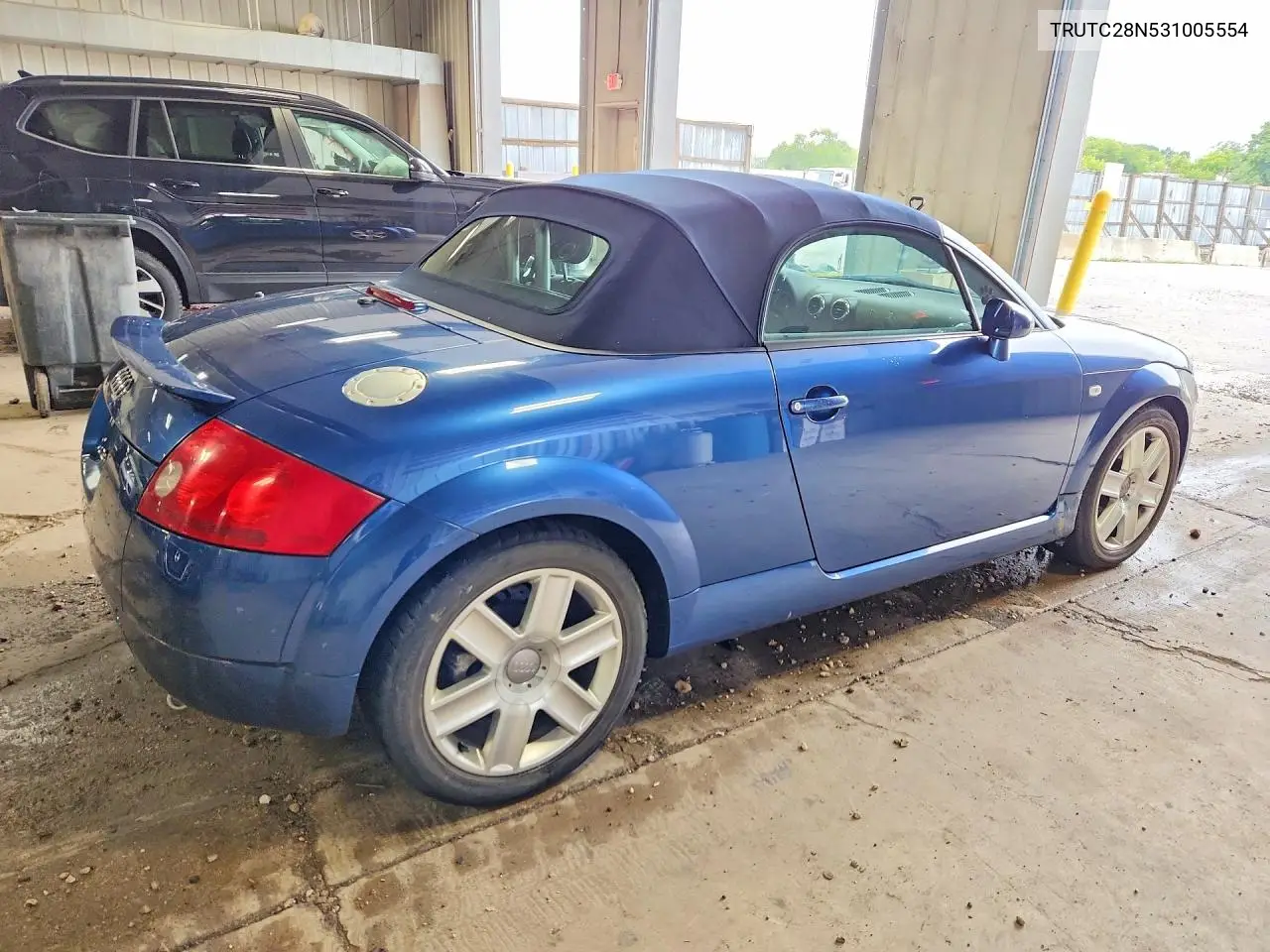 2003 Audi Tt VIN: TRUTC28N531005554 Lot: 58584656