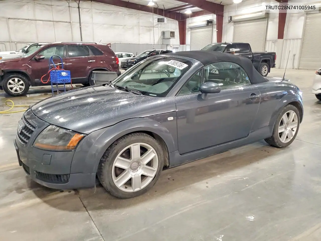 2004 Audi Tt VIN: TRUTC28N741005945 Lot: 57809706