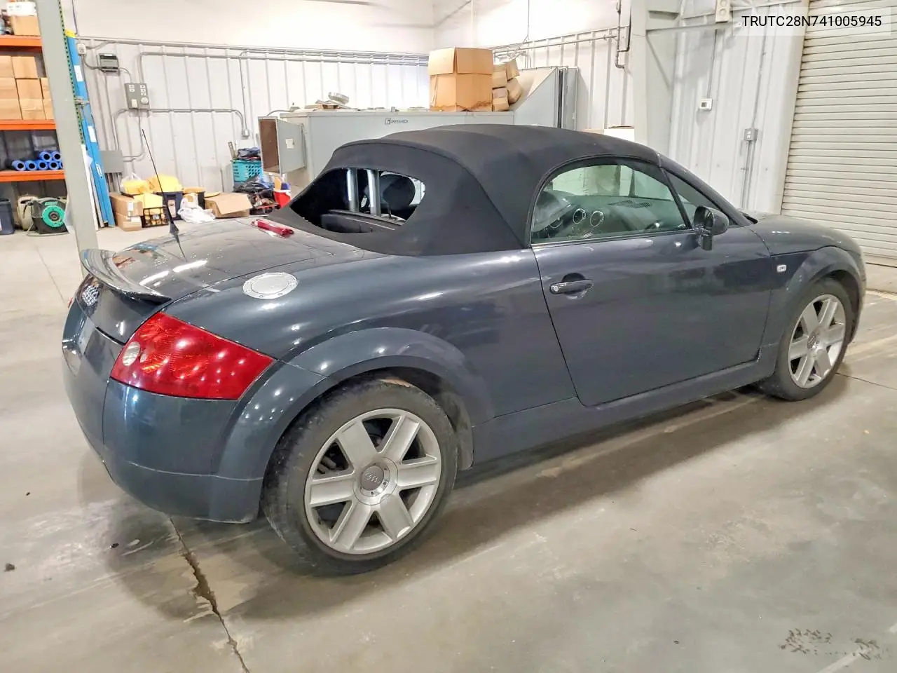 2004 Audi Tt VIN: TRUTC28N741005945 Lot: 57809706