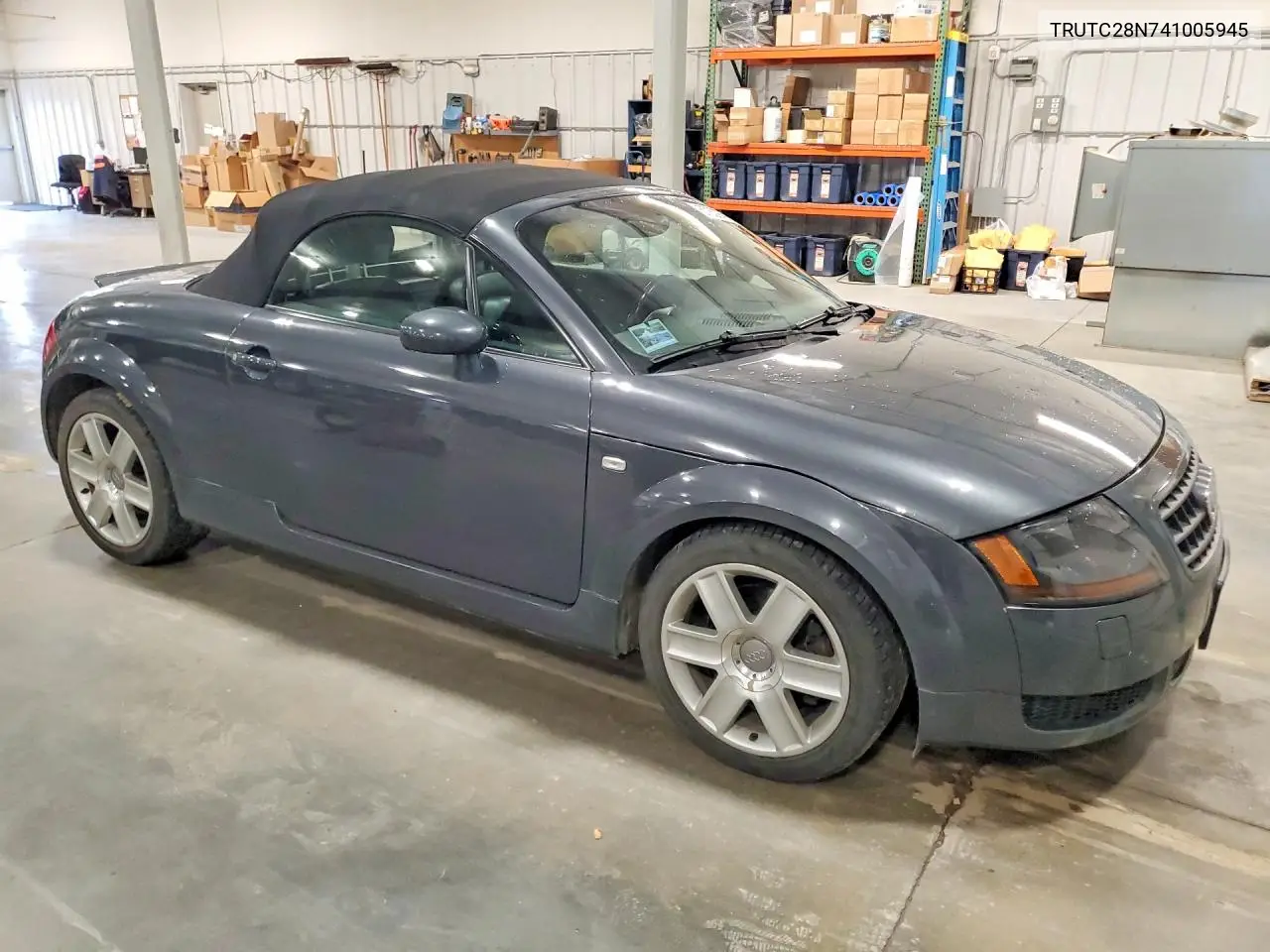 2004 Audi Tt VIN: TRUTC28N741005945 Lot: 57809706