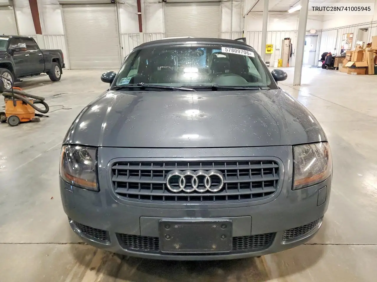 2004 Audi Tt VIN: TRUTC28N741005945 Lot: 57809706