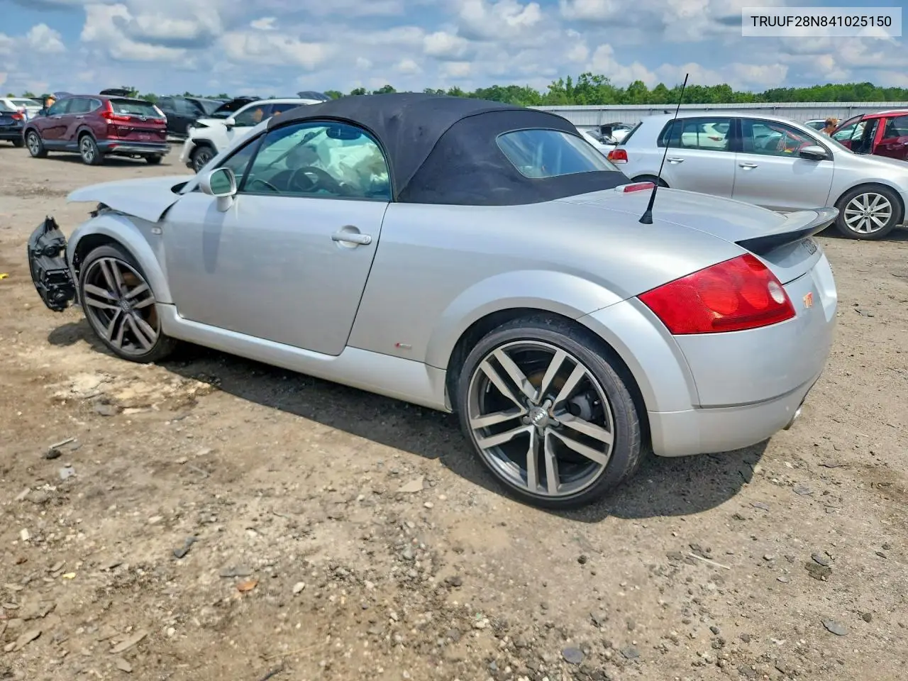 2004 Audi Tt 3.2 VIN: TRUUF28N841025150 Lot: 59777666