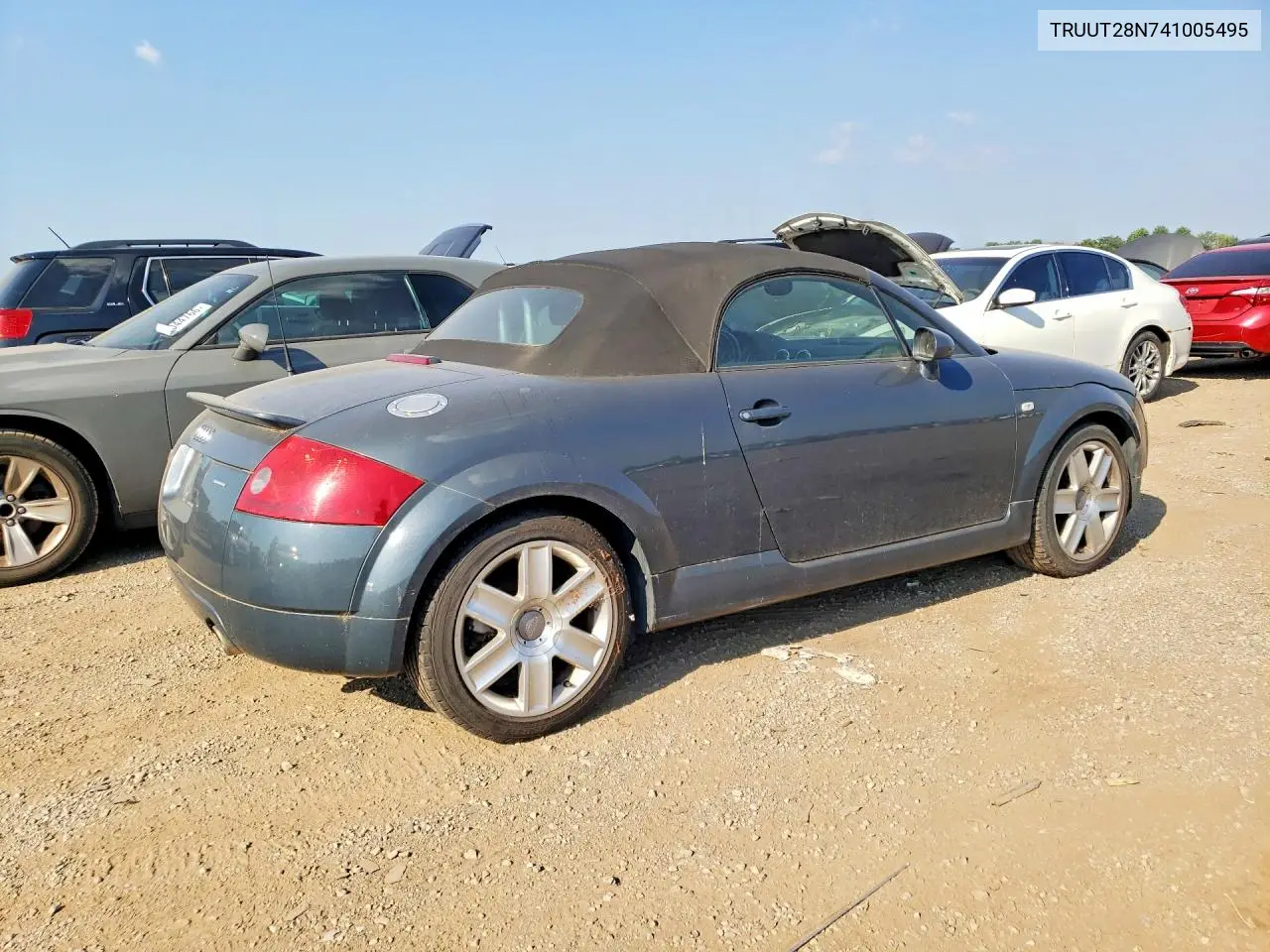 2004 Audi Tt Quattro VIN: TRUUT28N741005495 Lot: 60329406