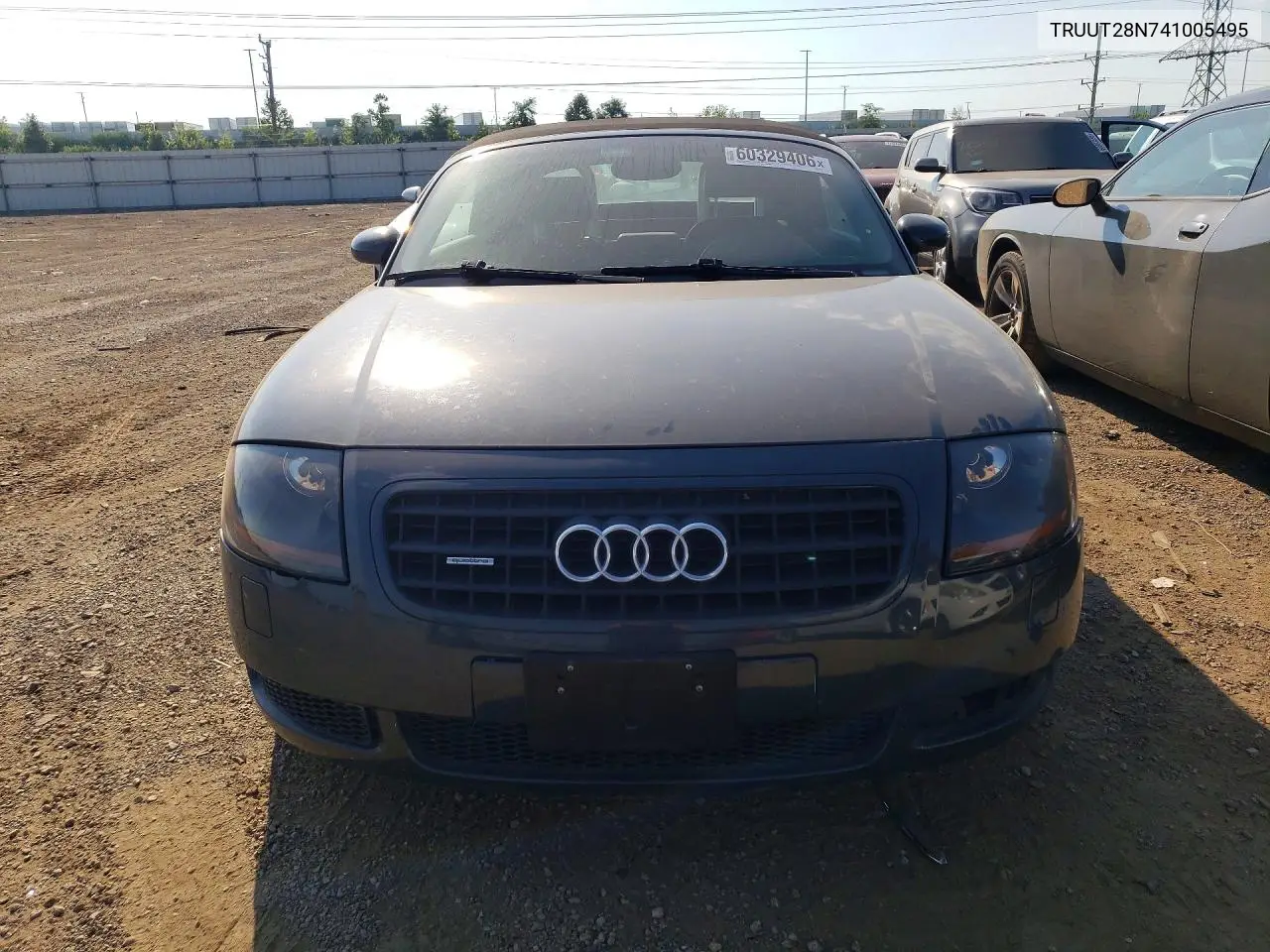 2004 Audi Tt Quattro VIN: TRUUT28N741005495 Lot: 60329406