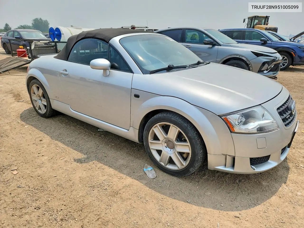 2005 Audi Tt 3.2 VIN: TRUUF28N951005099 Lot: 61184296